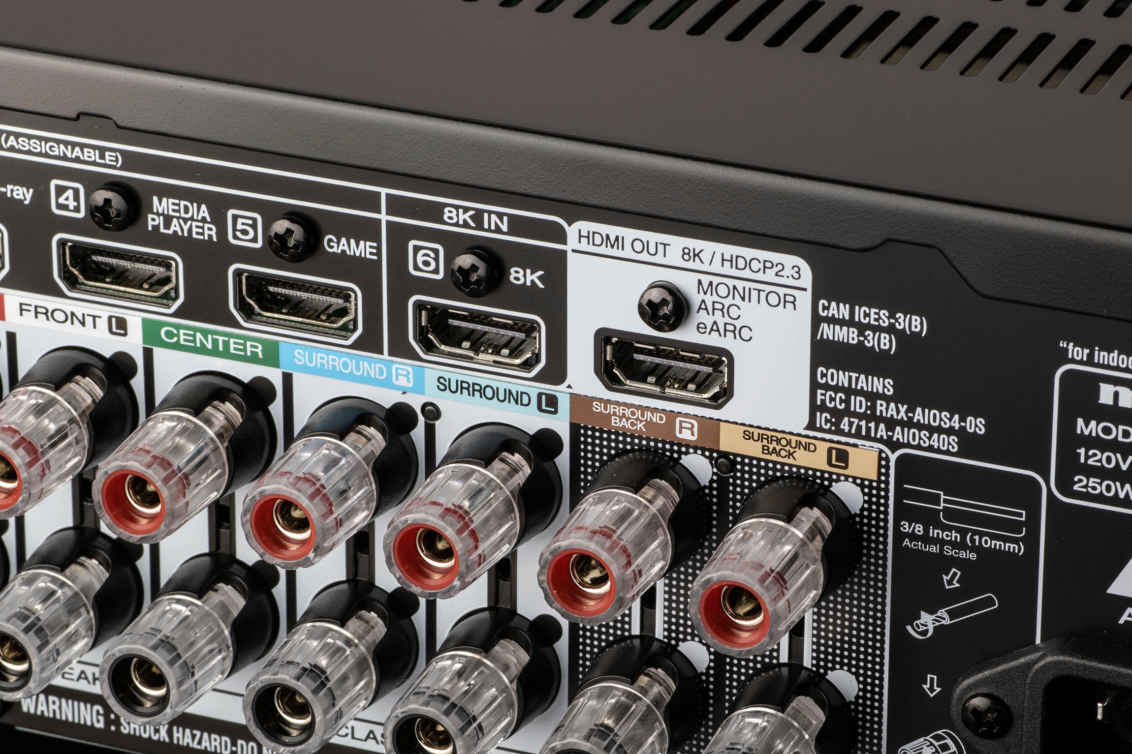 Marantz AV-Receiver »NR1711«, 7.2, (WLAN-LAN (Ethernet)-Bluetooth  3D-fähig-Video Upscaling-Sleeptimer-USB-Mediaplayer-FM Tuner-Sprachsteuerung-Internetradio-Hi-Res  Audio), 7.2-Kanal 8K Ultra HD auf Rechnung bestellen