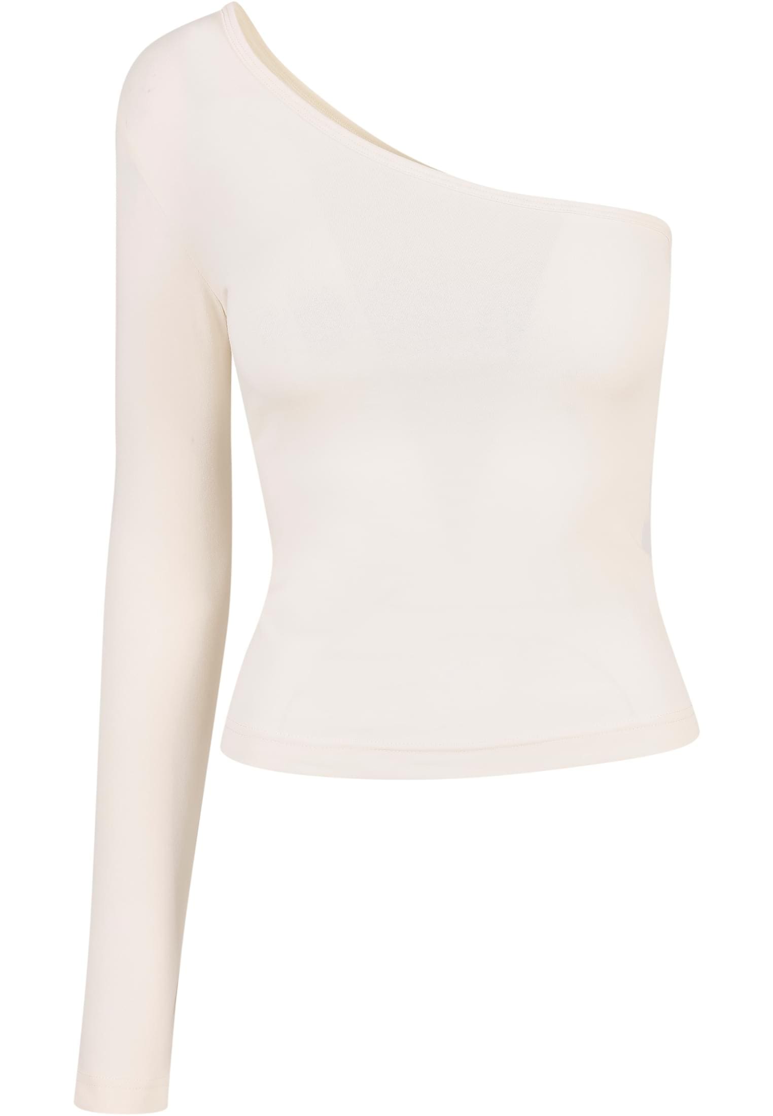 URBAN CLASSICS Langarmshirt »Damen bestellen Longsleeve«, Asymmetric (1 Ladies tlg.)
