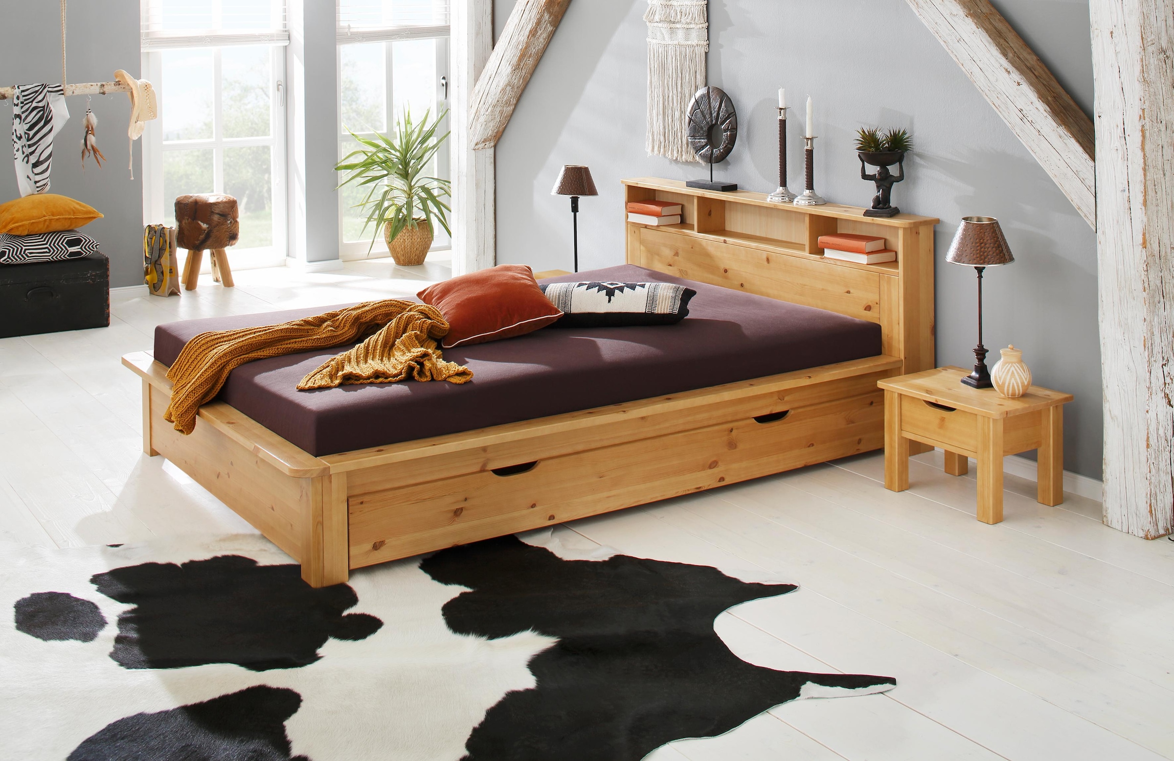 Bild von Home affaire Bett »"KERO" BESTSELLER! Stauraum im Kopfteil«