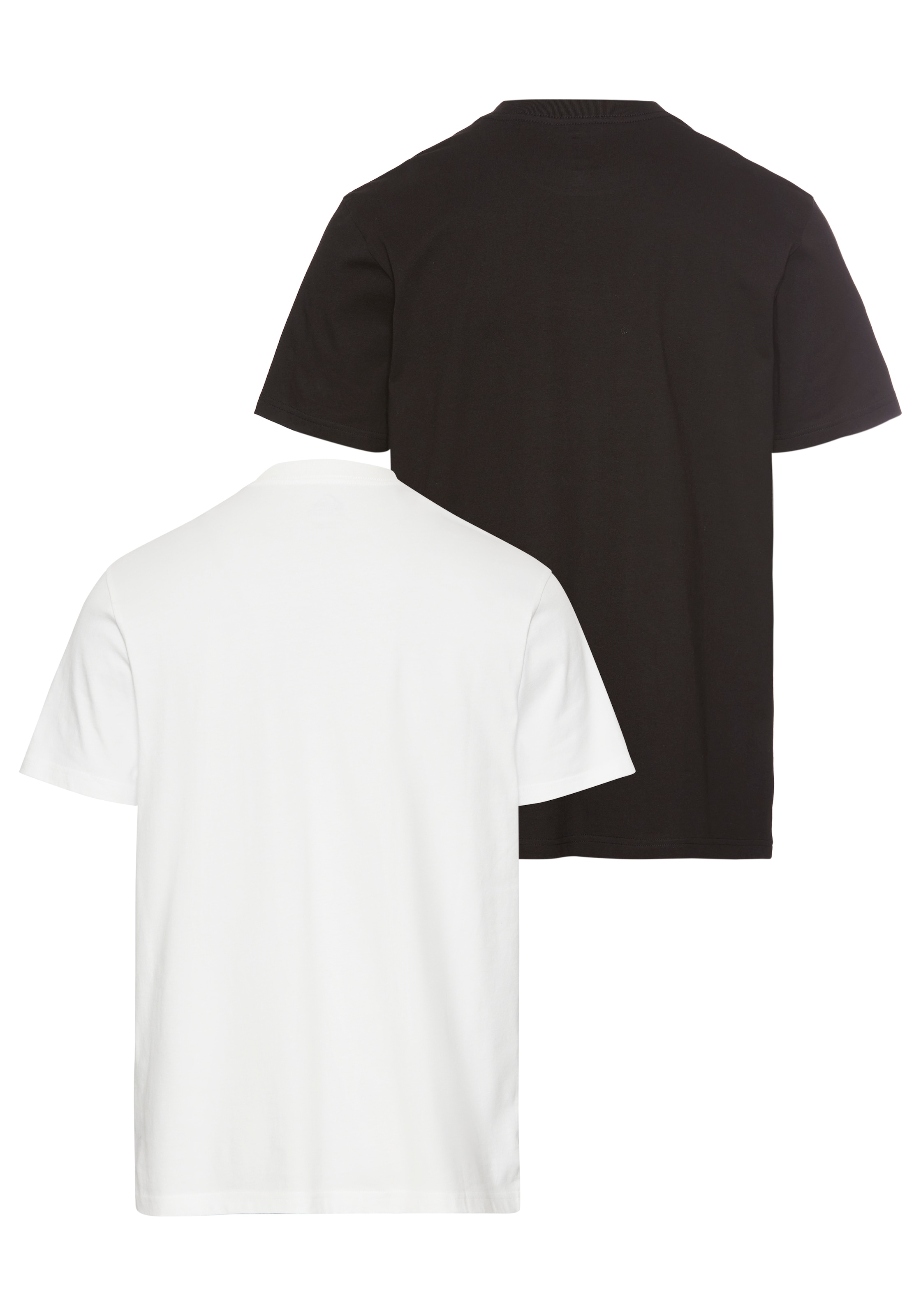 Quiksilver T-Shirt »RUGGED SHORT SLEEVE TEE PACK YM« Packung, 2er-Pack, 2 Stk. tlg.