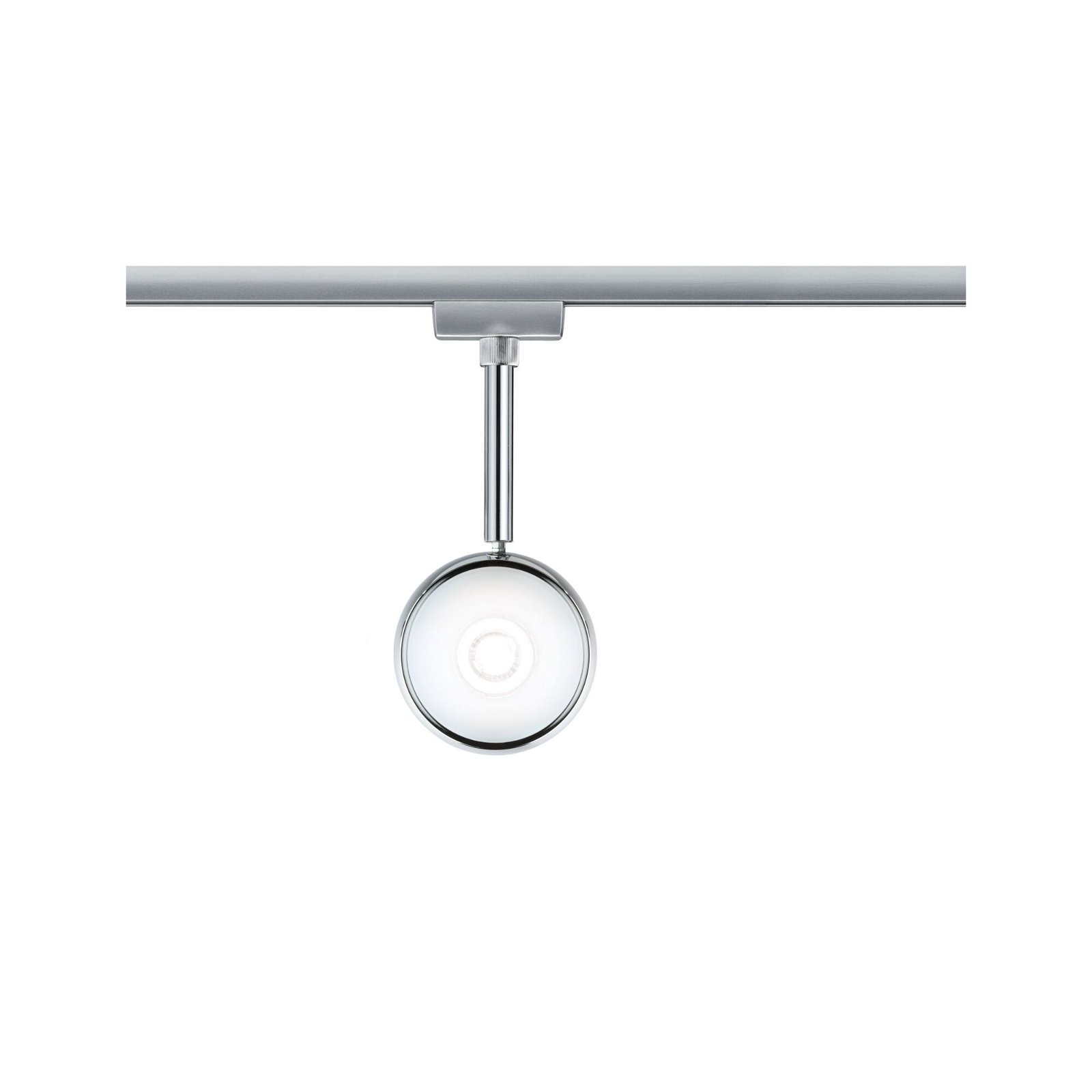 Paulmann Schienensystem-Leuchten »URail Schienenspot Capsule II 600lm 6,3W 4000K 230V Chrom matt«, (1 tlg.), dimmbar Einzelspot