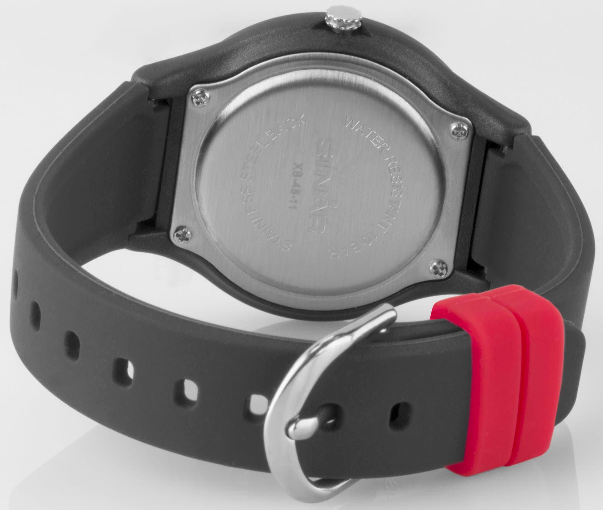 SINAR Quarzuhr, Armbanduhr, Damenuhr,Jugendliche, Silikonarmband, bis 10 bar wasserd.