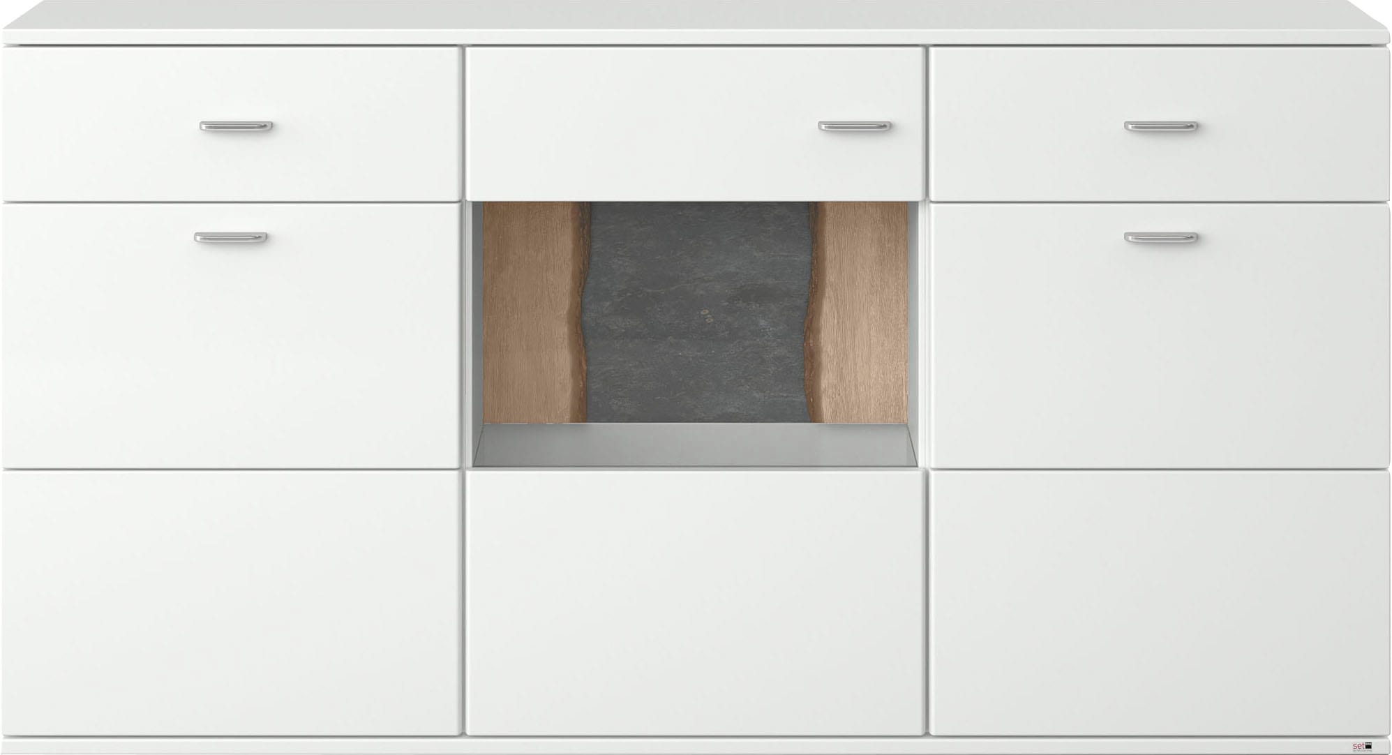 set one by Musterring »TACOMA«, Breite getönter mit Sideboard 180 cm, 53, kaufen online Glastür Typ