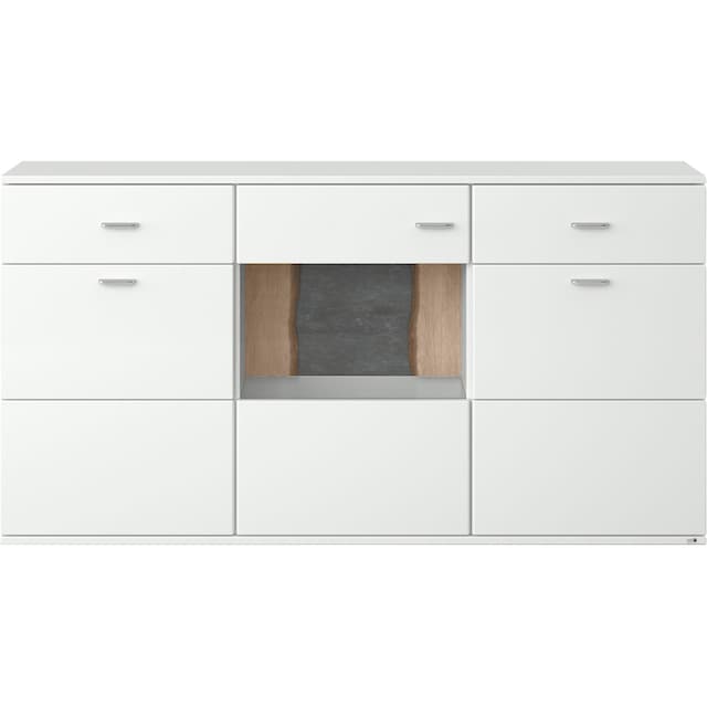 set one by Musterring Sideboard »TACOMA«, Typ 53, Breite 180 cm, mit getönter  Glastür online kaufen