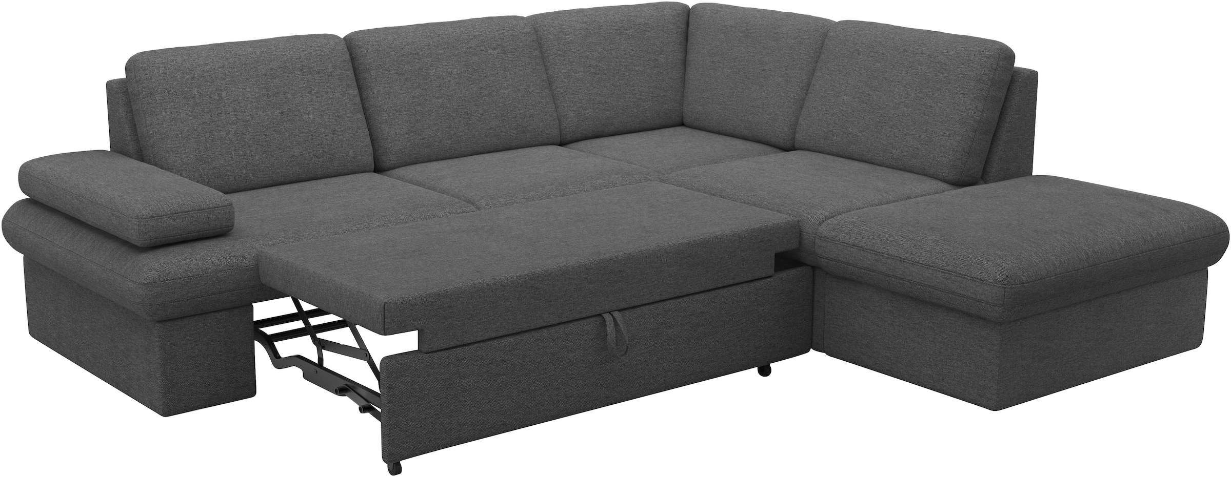 sit&more Ecksofa »Moreno«, mit Armteilverstellung,wahlweise mit Bettfunktion