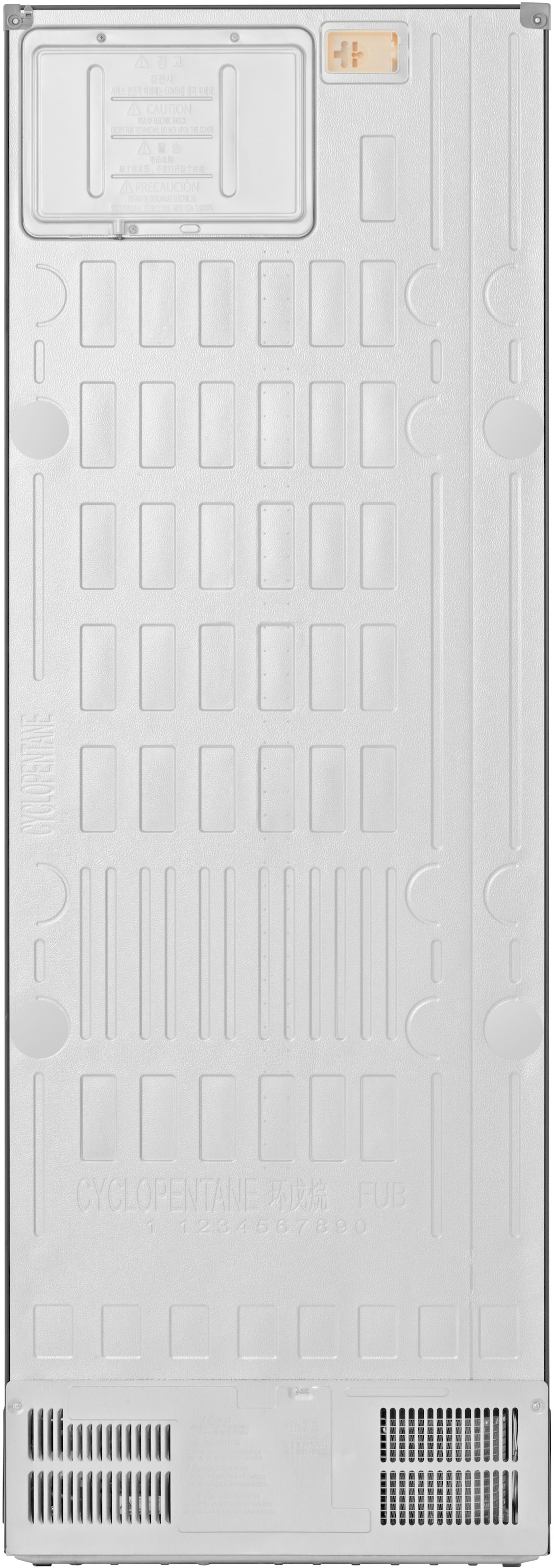 LG Kühl-/Gefrierkombination Serie 7 »GBBW726AEV« 203 cm hoch 69,7 cm breit Vollintegrierbarer Kühlschrank dank frontaler Luftzufuhr und Abluft