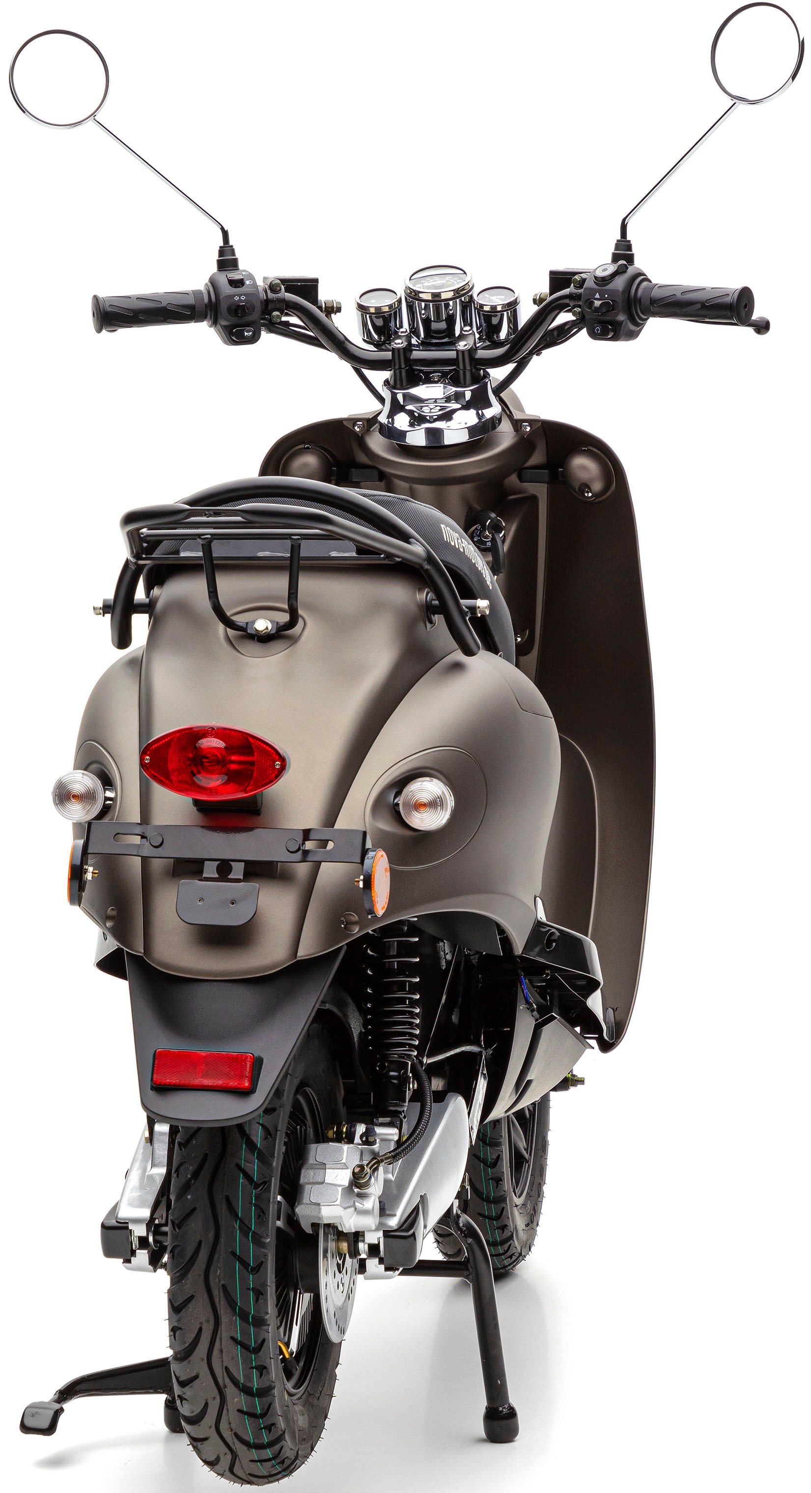 Nova Motors E-Motorroller »eRetro Star Li« bis zu 40 km Reichweite, härteverstellbare Dual-Stoßdämpfer hinten
