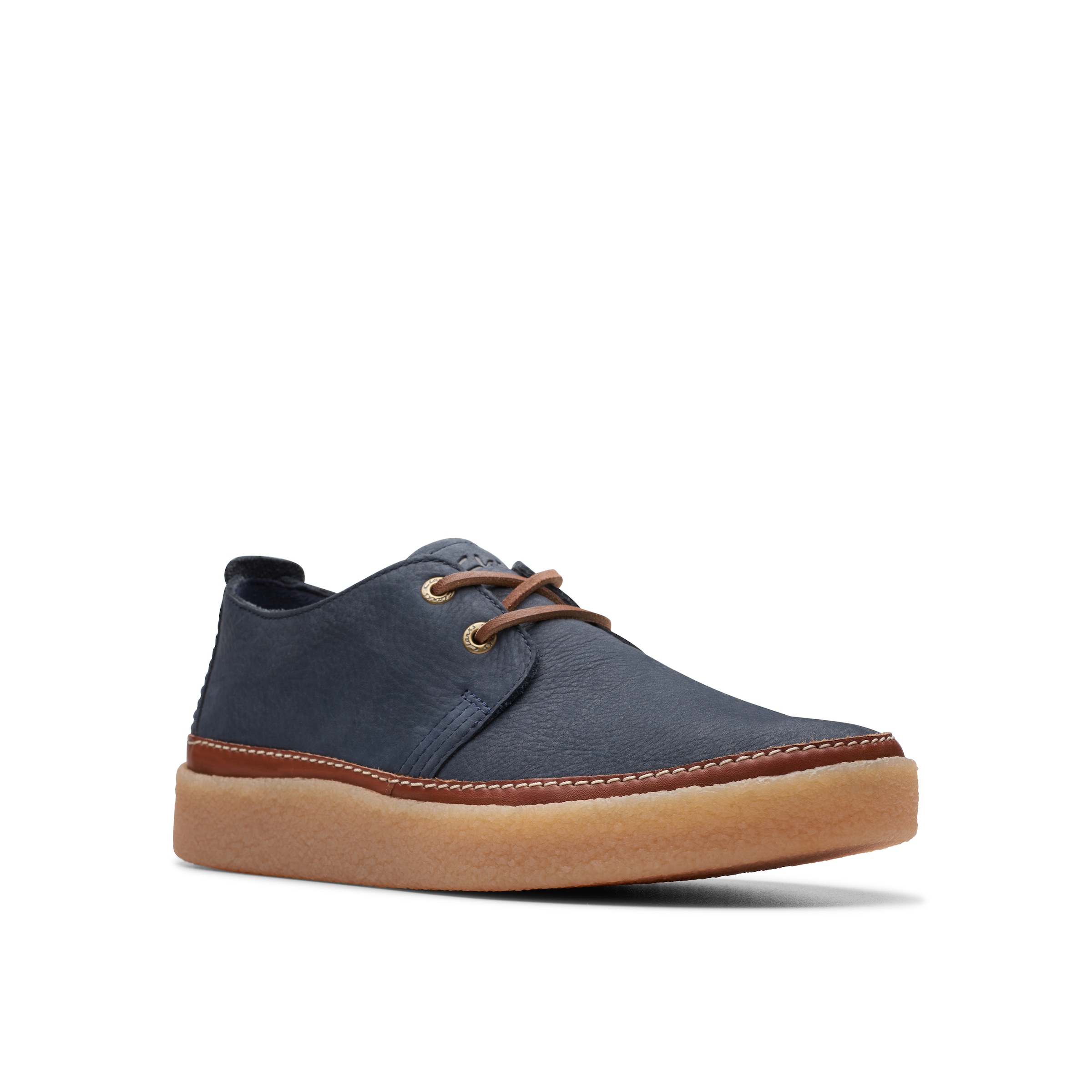 Clarks Schnürschuh »Clarkwood Low«, Schnürschuh, Business Schuh mit markanter Schnürung