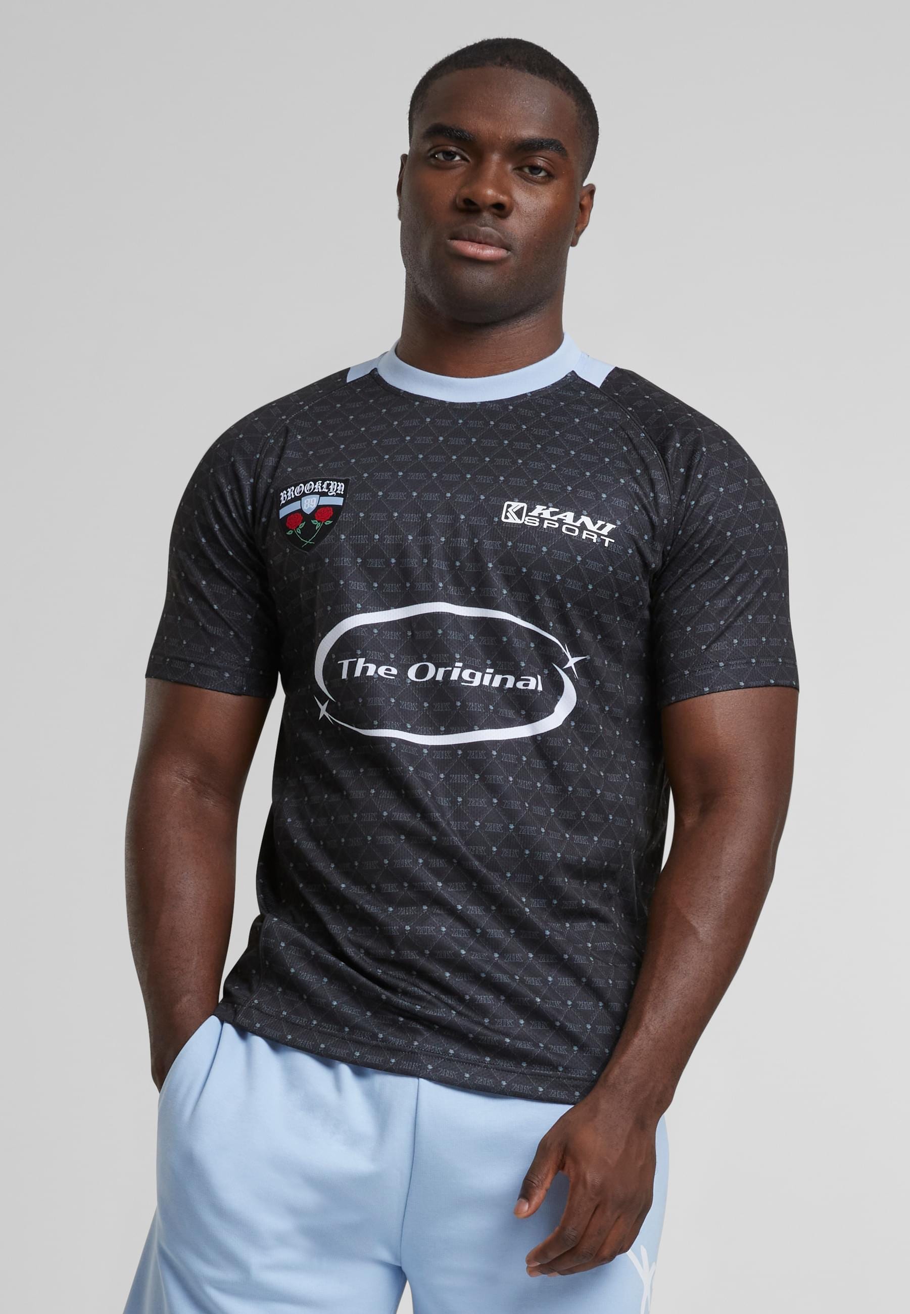 Karl Kani T-Shirt »Karl Kani KM251-004-2 Kani Sport Monogram Aop Trikot« 1 Stk.