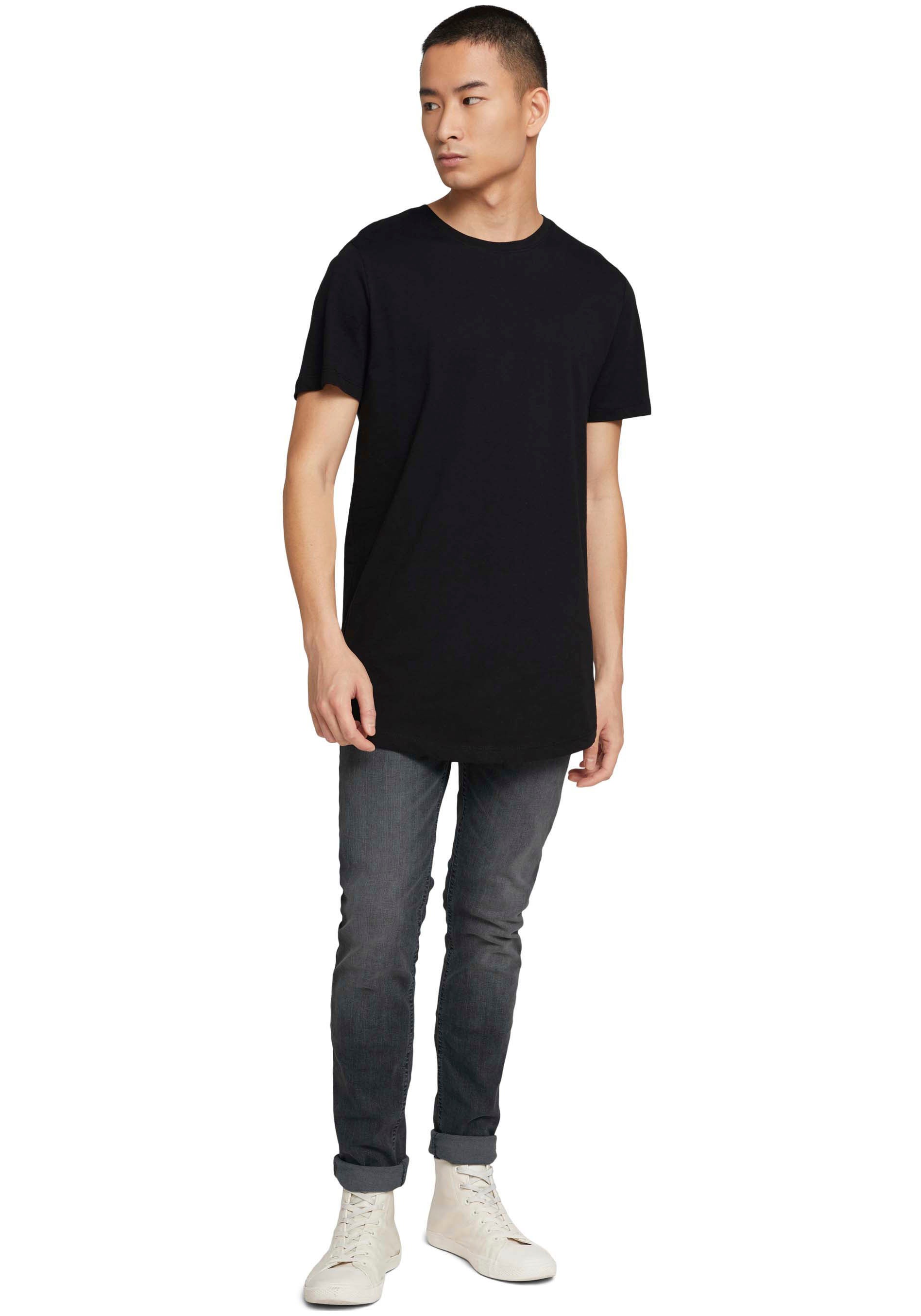 TOM TAILOR Denim T-Shirt, (Packung, 2 tlg.), vielseitig kombinierbar