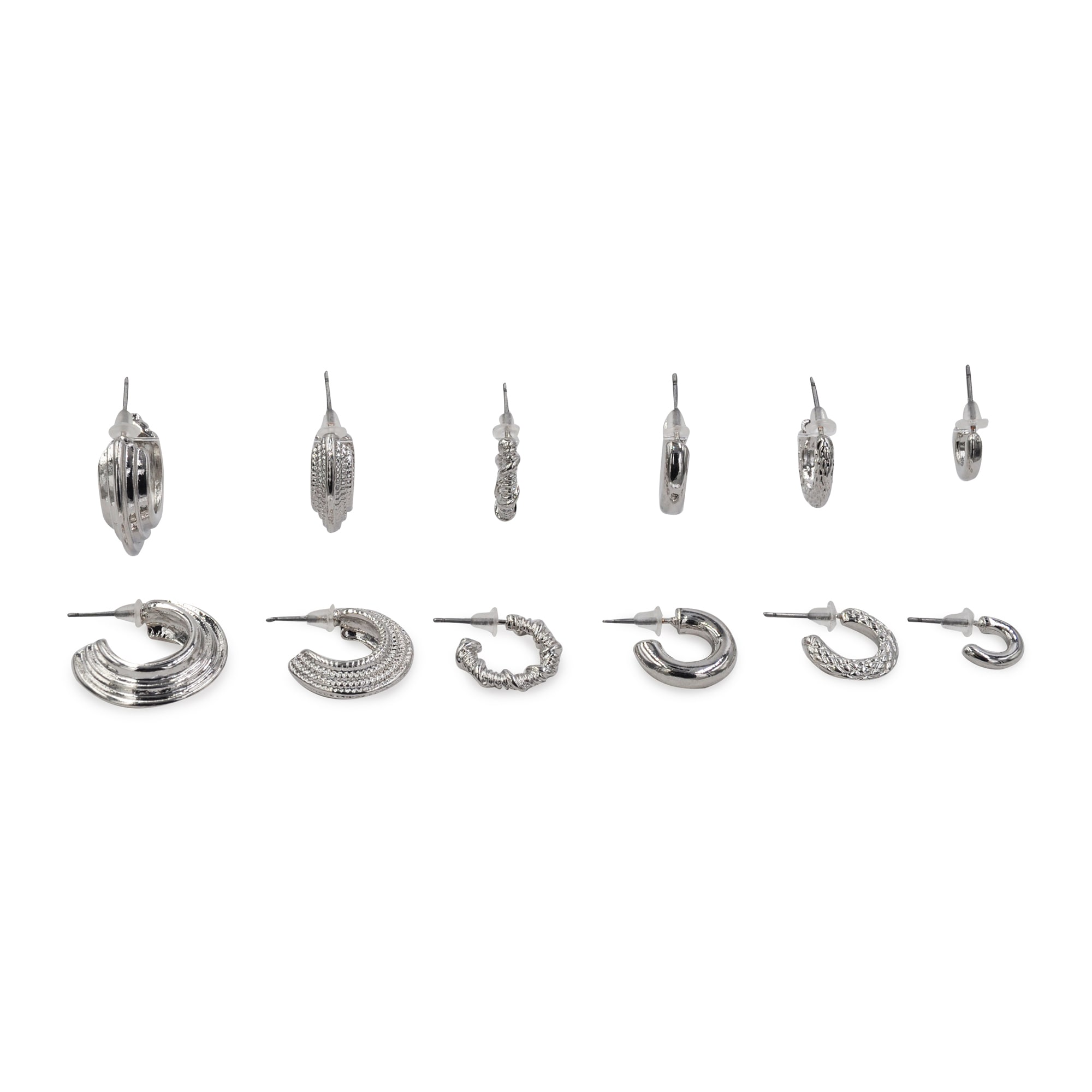 Steuer Paar Creolen »Ohrstecker-Set 6 Paare«