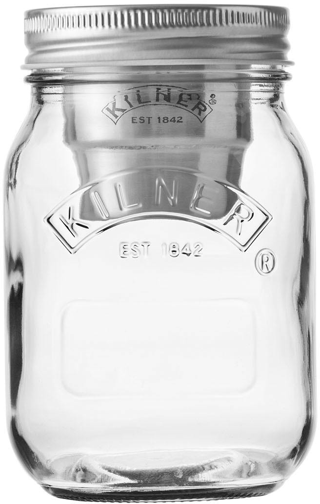 KILNER Vorratsglas x Liter Becher, on Inhalt (Set, x 0,5 1 tlg., 1 bestellen Vorratsglas, 1 x online the Go«, »Snack 3 Konservendeckel)