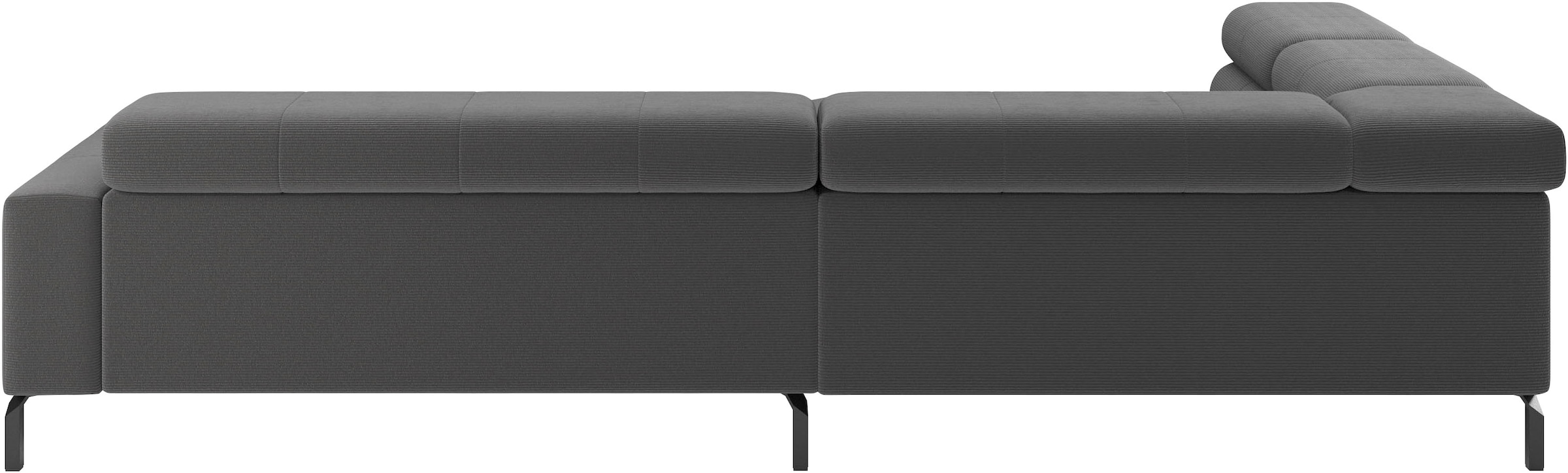 Home affaire Ecksofa »Claya, 311 cm breit, L-Form,  inkl. Kopfteilverstellung« wahlweise elektrischer Sitzvorzug