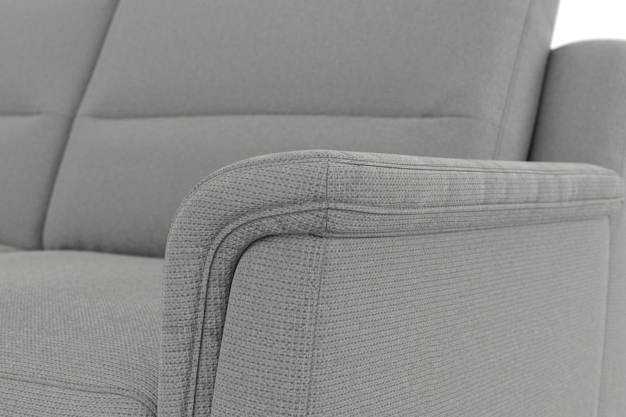 sit&more Ecksofa »Farö L-Form«, inklusive Federkern, wahlweise mit Bettfunktion und Bettkasten