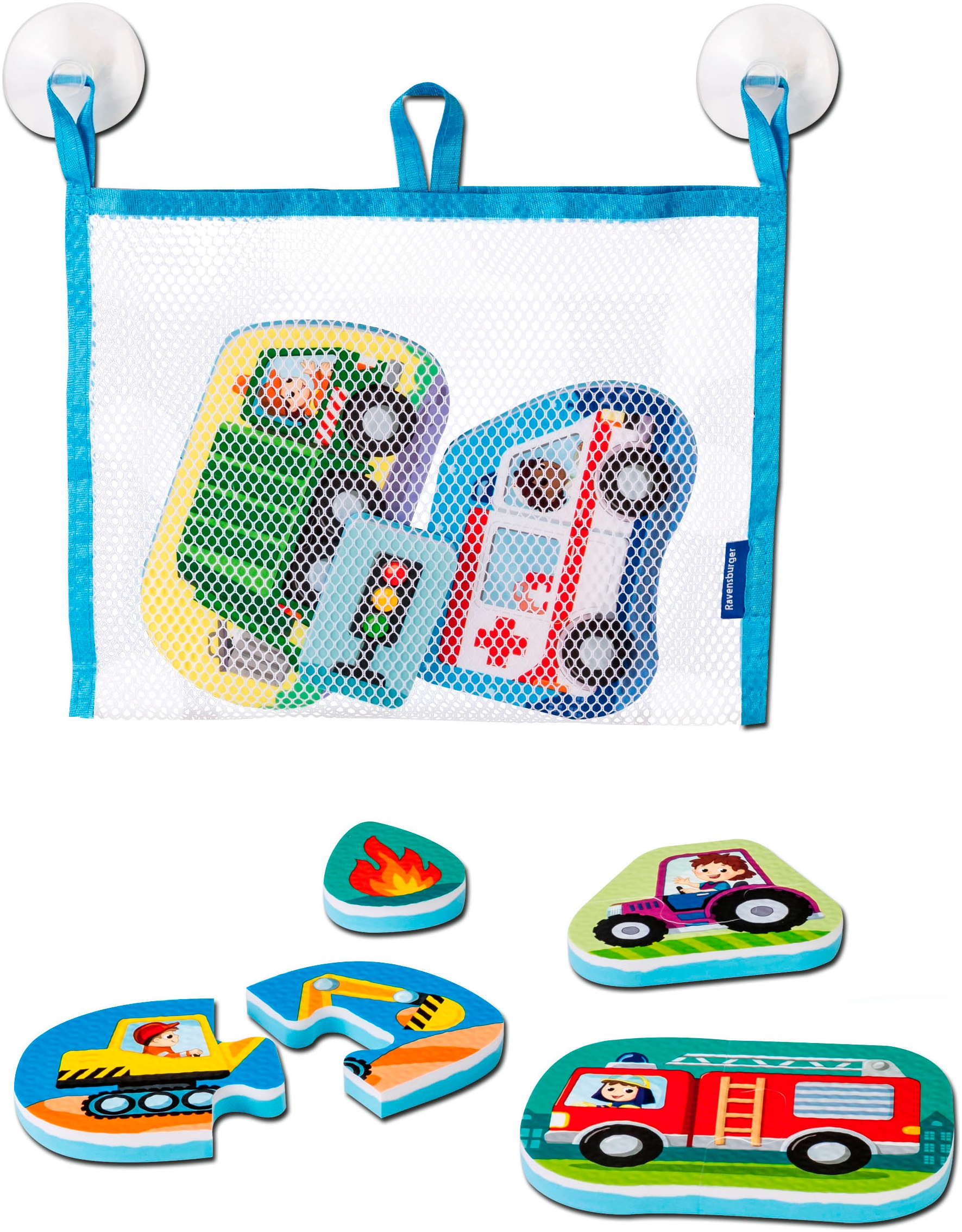 Ravensburger Badespielzeug »Play+ Mein erstes Bade-Puzzle: Fahrzeuge«