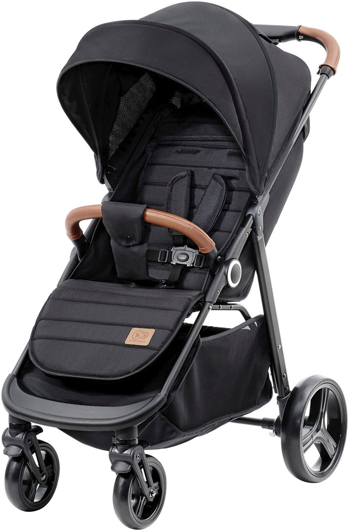 KINDERKRAFT Kinder-Buggy »GRANDE PLUS« 22 kg black
