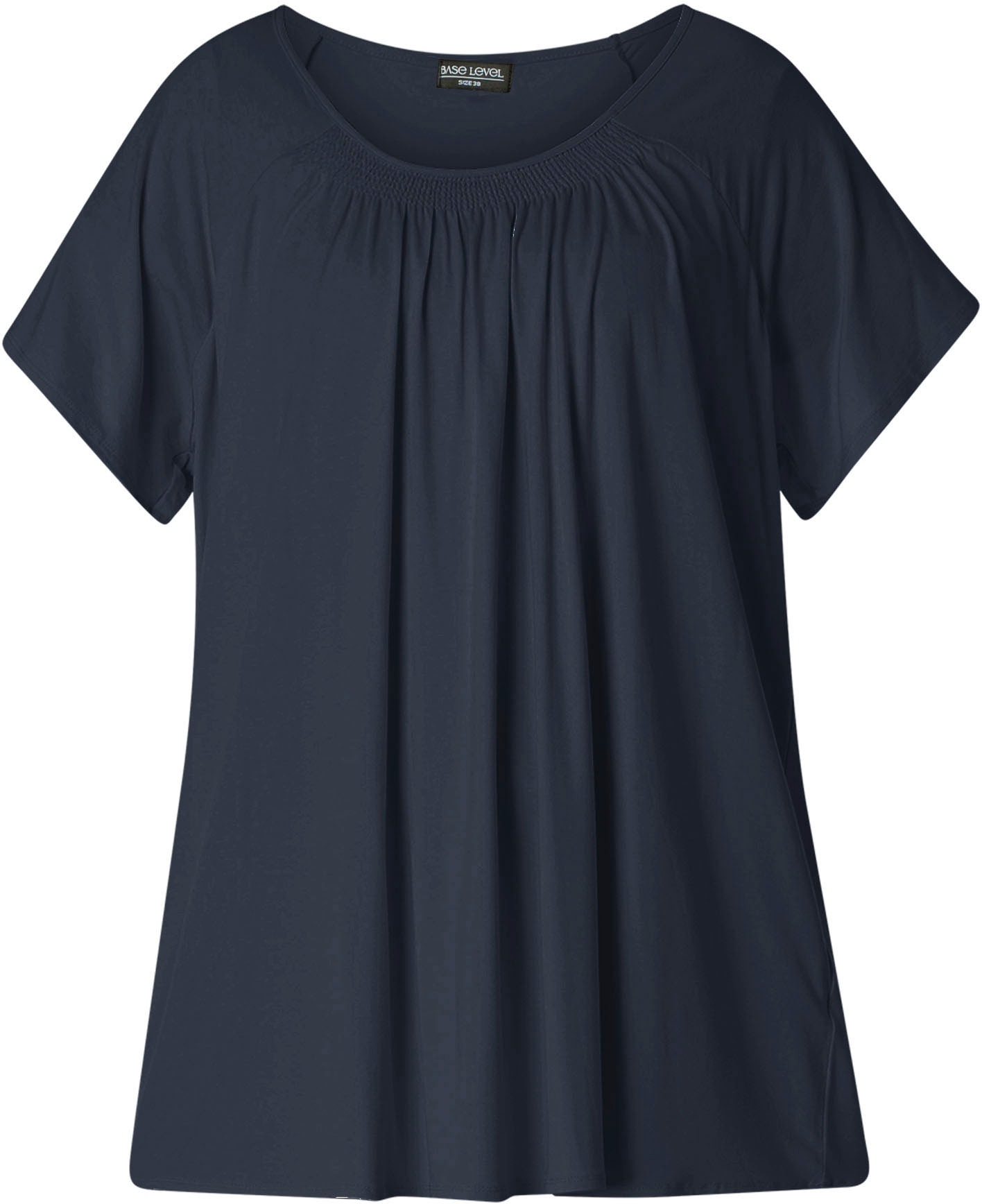 Base Level Curvy T-Shirt »Yokia«, In formstabiler Baumwoll-Mischqualität  jetzt bestellen