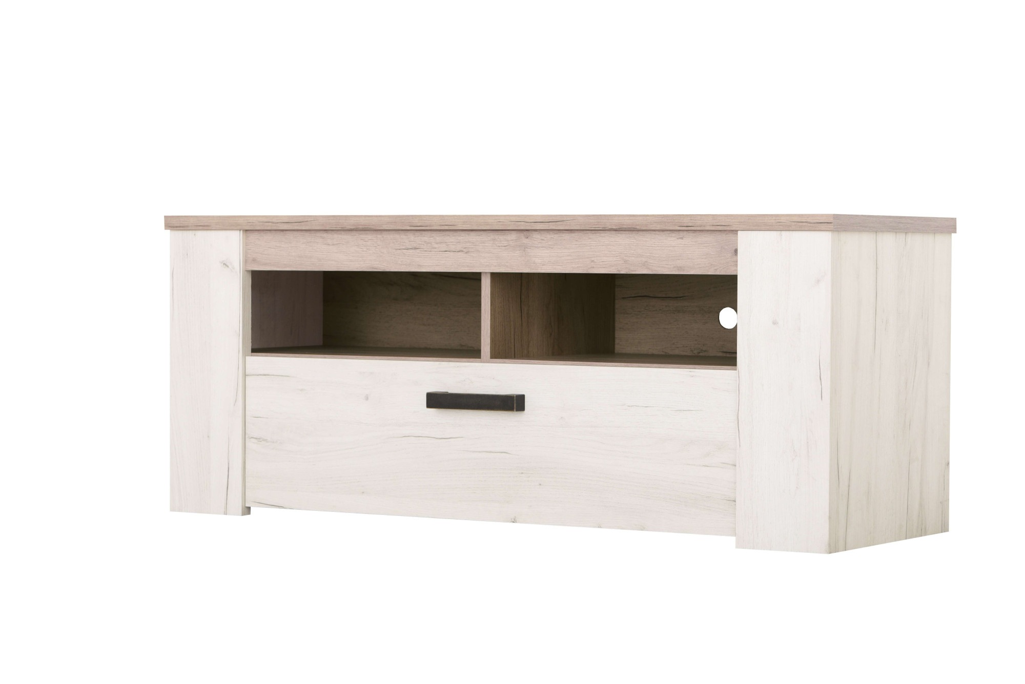 Home affaire Lowboard »Kent TV-Sideoard 120 cm, mit zwei geschlossenen Fächern«, TV-Kommode mit viel Platz, für moderne Fernseher in jedem Wohnzimmer