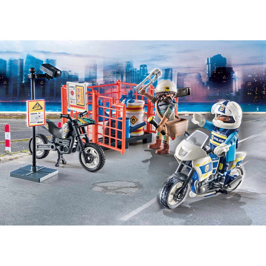 Playmobil® Konstruktions-Spielset »Starter Pack, Polizei (71381), City Action«, (46 St.)