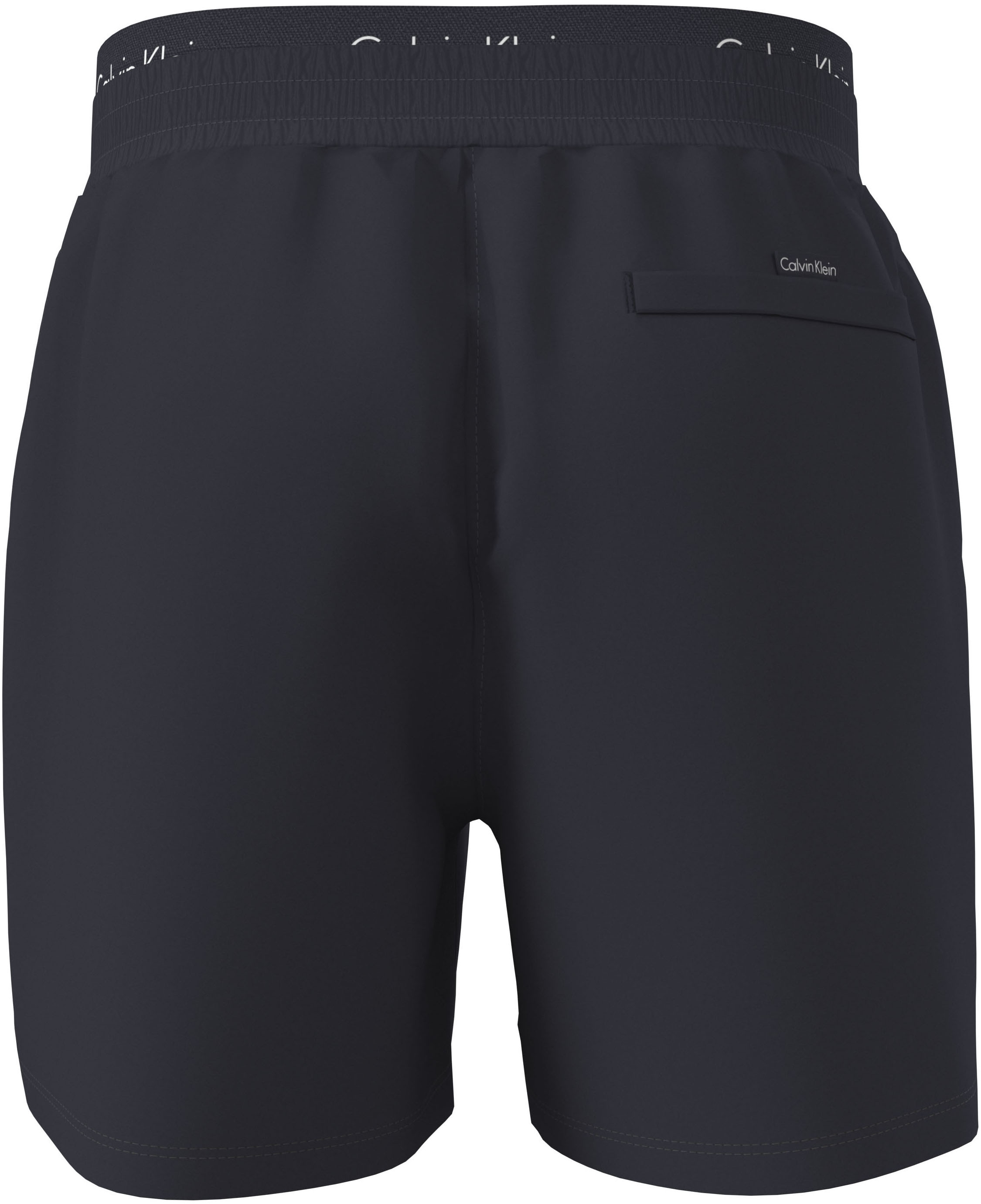 Calvin Klein Swimwear Badeshorts Körpernahe Passform mit elastischem Bund