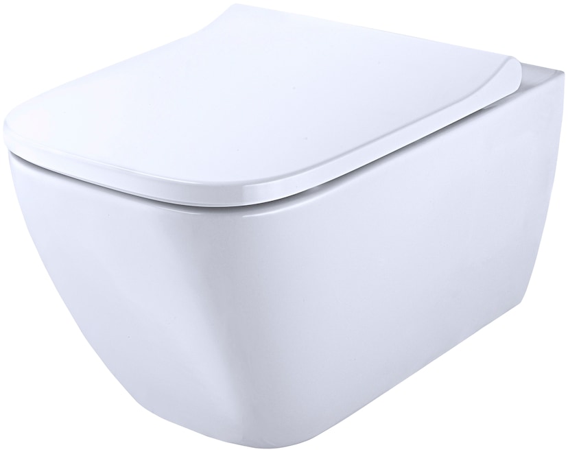 VEROSAN Tiefspül-WC »ADONIS Twister spülrandlos auf Raten Flus«, (Set), kaufen