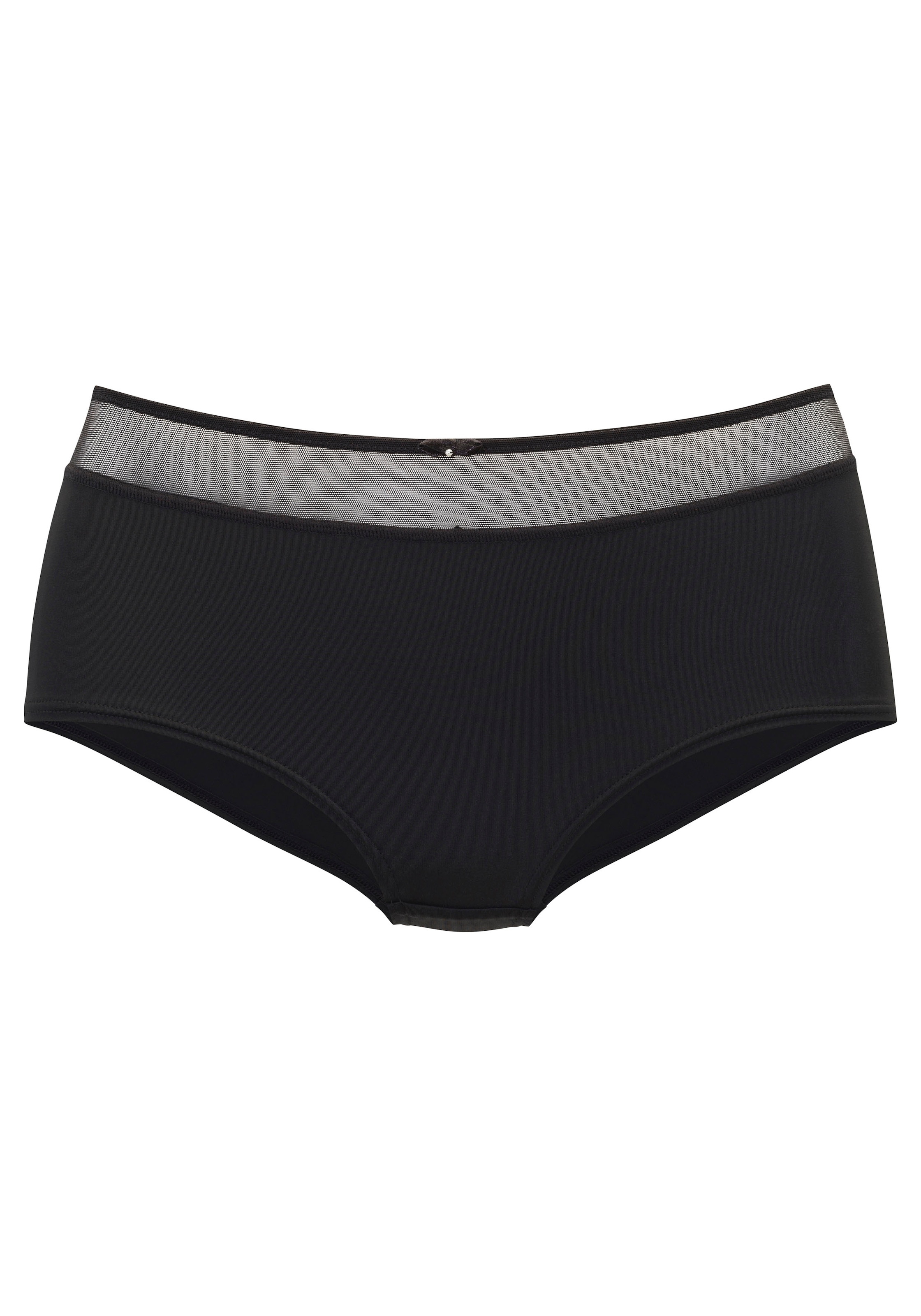 Nuance Panty, mit transparentem Bund und Zierschleife