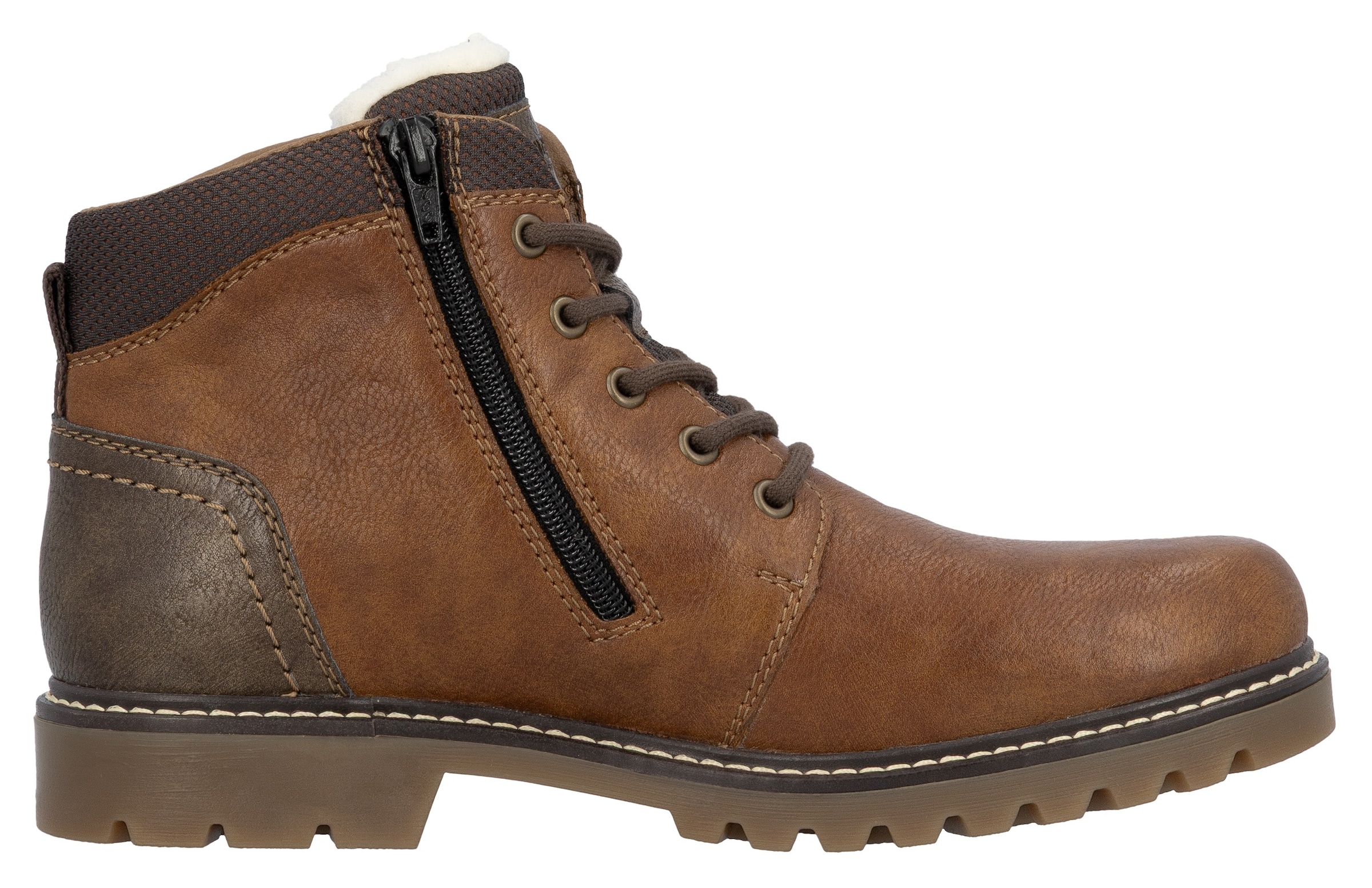 Rieker Winterstiefelette, Workerboots, Schnürboots, Trekkingstiefel mit riekerTEX-Membran