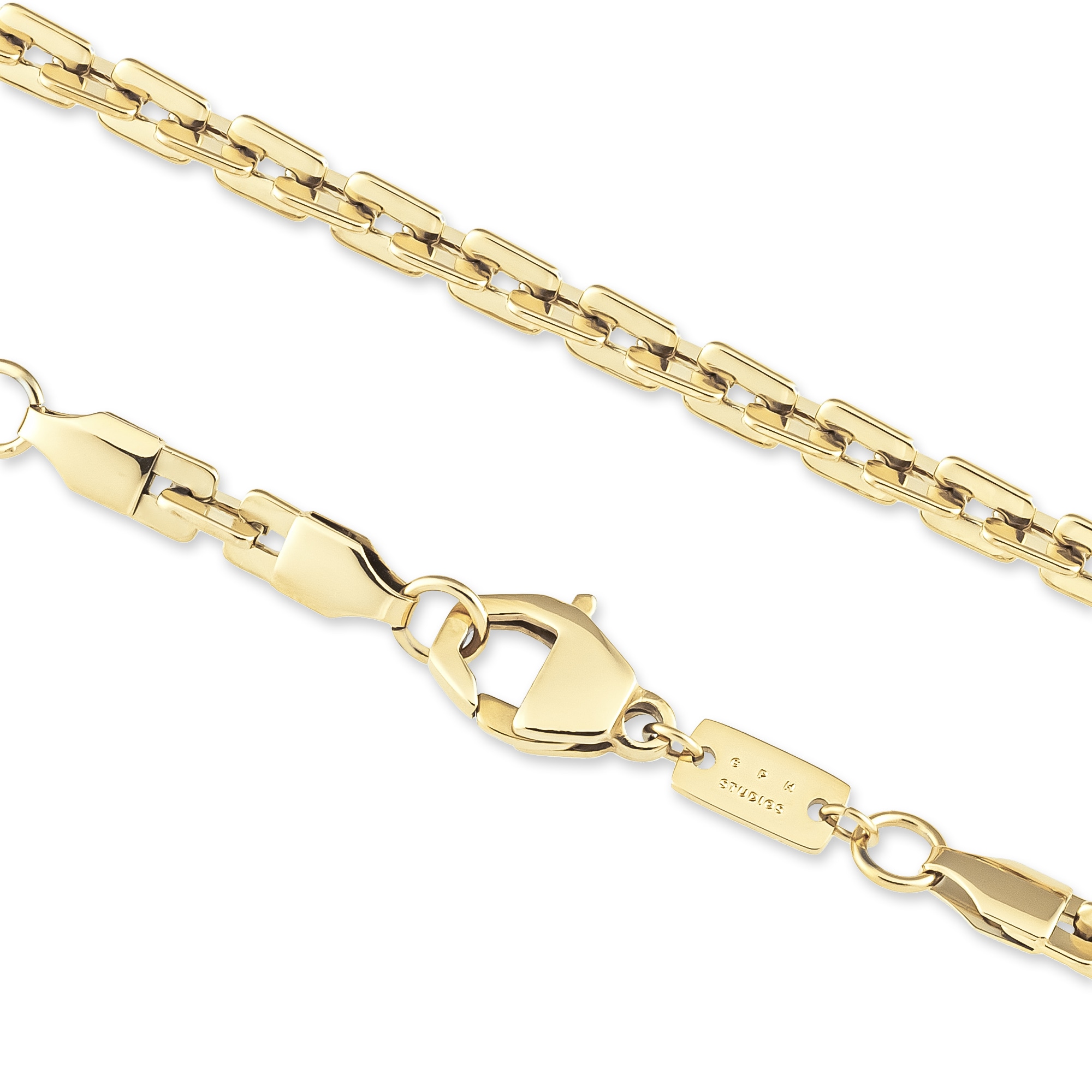 Copenhagen Studios Edelstahlkette »Schmuck Geschenk Halskette Unisex Link«