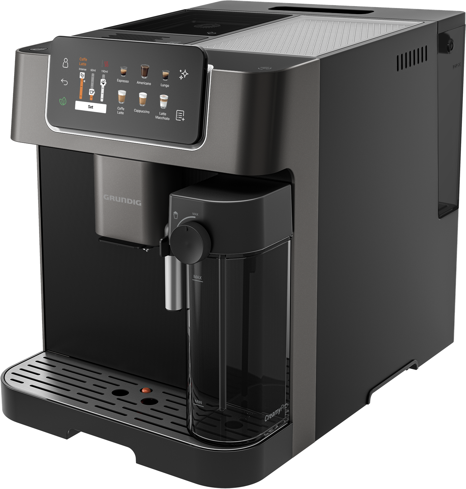 Grundig Kaffeevollautomat »KVA 8230« Kaffeevollautomat mit App, 50+ Getränken & 19 Bar