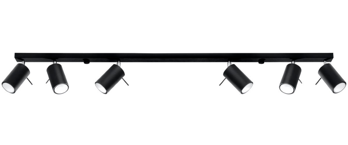 SOLLUX lighting Deckenstrahler »RING«, für Leuchtmittel 6 x GU10   ohne Leu günstig online kaufen