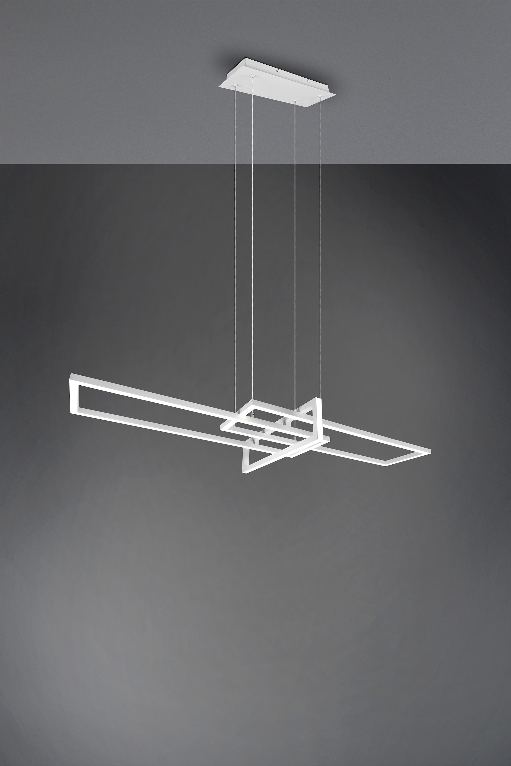 TRIO Leuchten LED Pendelleuchte »ALICA«, 1 flammig, Leuchtmittel LED-Modul | LED fest integriert, mit Switch Dimmer, über Wandschalter dimmbar, Abhängung 150 cm