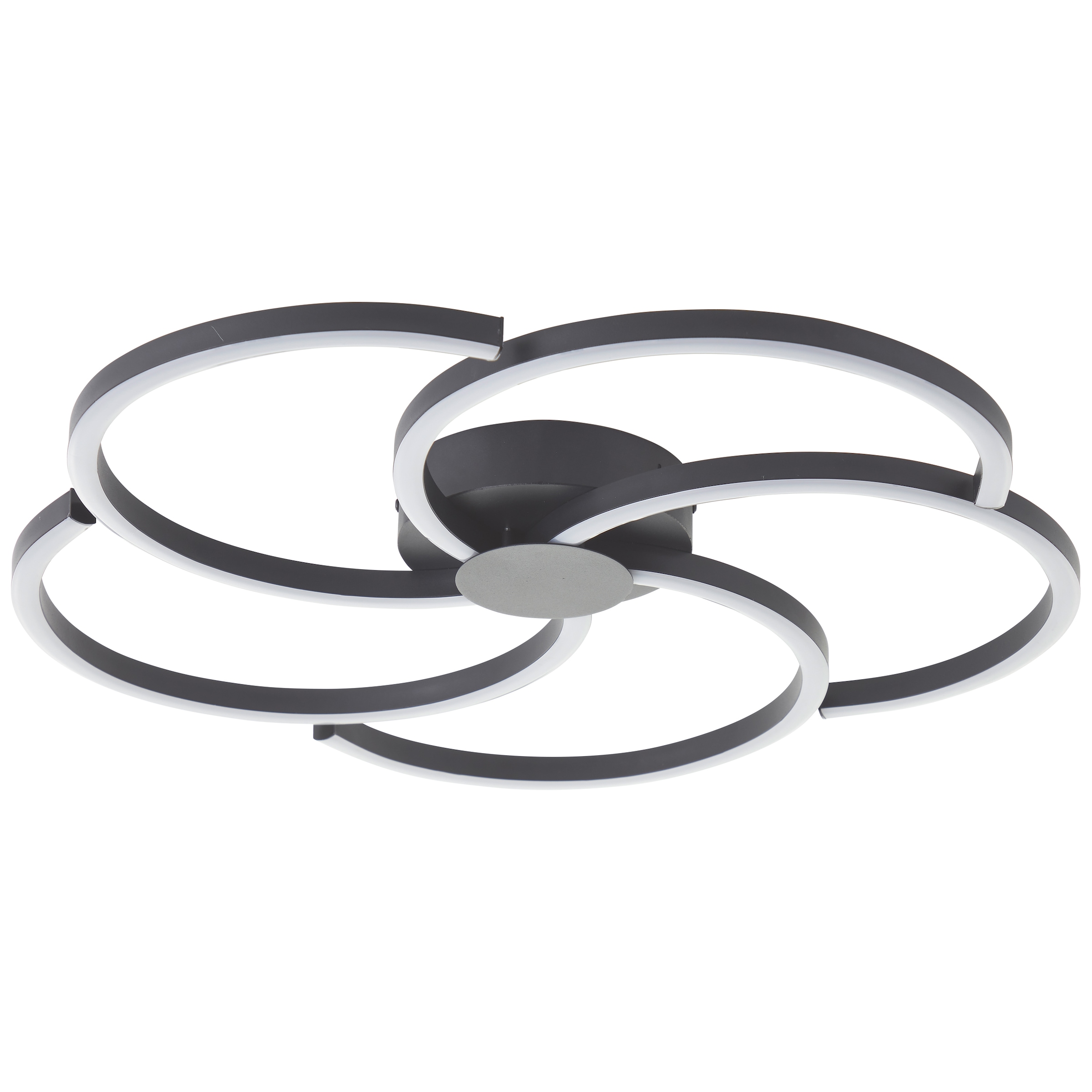 Brilliant LED Deckenleuchte »Fico« 1 Stk. Warmweiß Ø 57 cm, 3300 lm, 3000 K günstig online kaufen