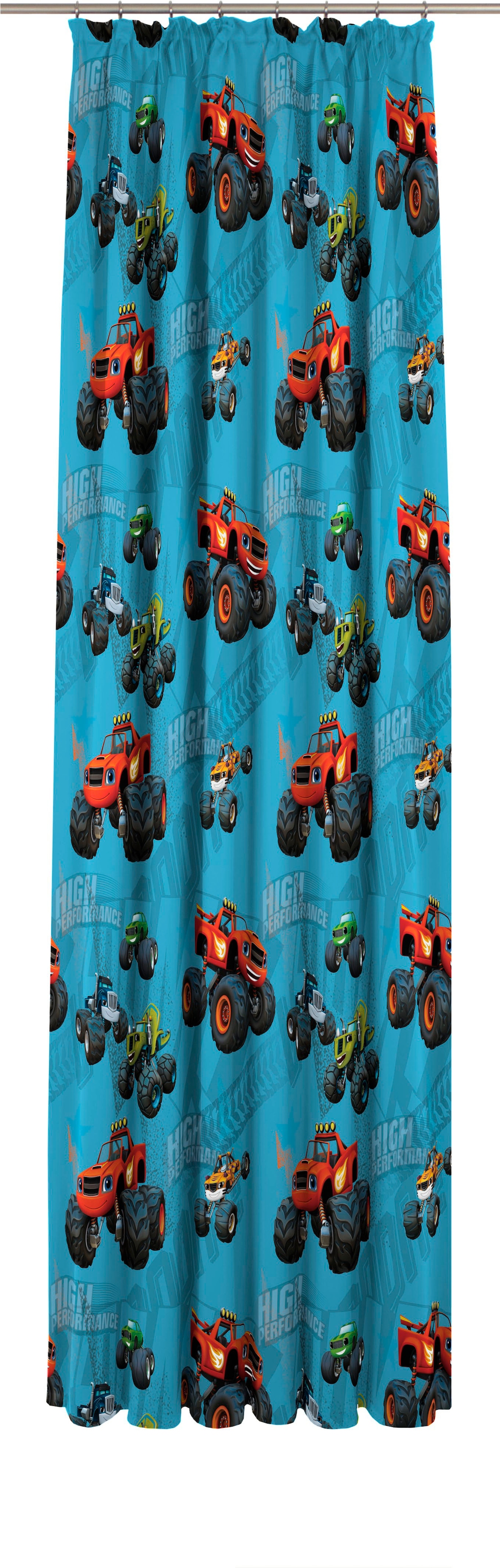 Wirth Vorhang »Trucks« Multifunktionsband 1 Stk. tlg. Nickelodeon