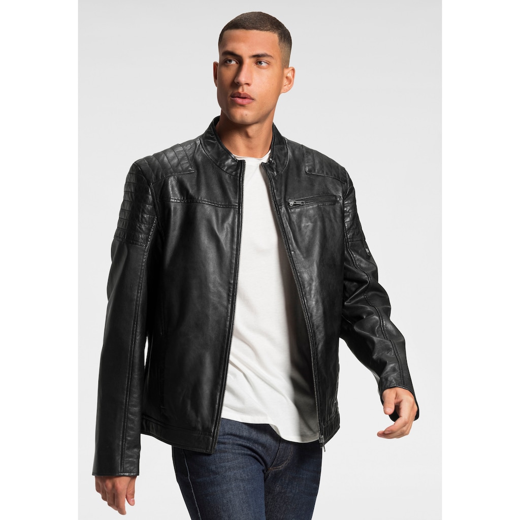 Bruno Banani Lederjacke »Rocha«