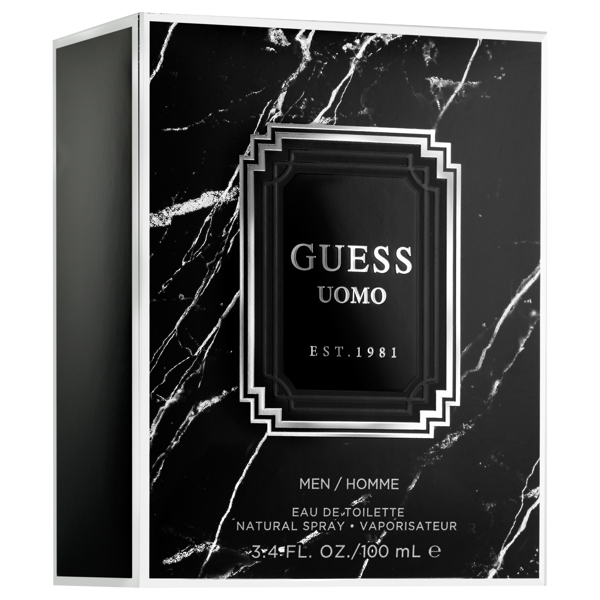 Guess Eau de Toilette »UOMO EDT« mit Amber-Fougere-Duft