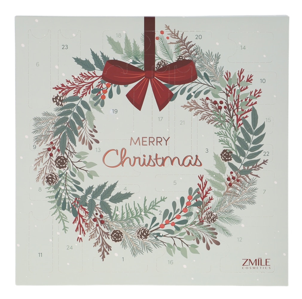 ZMILE COSMETICS Kosmetik-Adventskalender »ZMILE COSMETICS Adventskalender Square Jingle and Glow vegane Kosmetik« ab 14 Jahren vegane Kosmetik