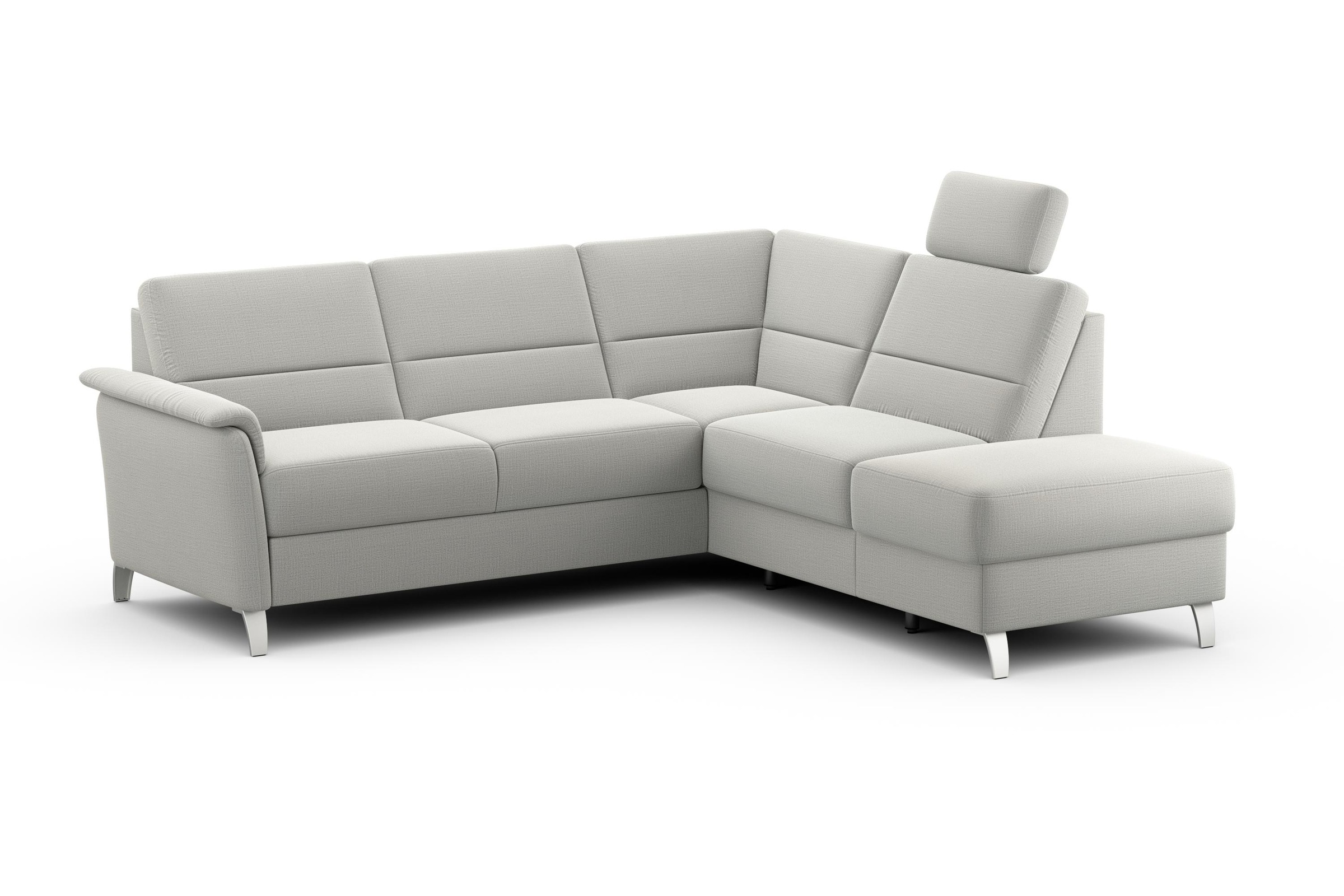 sit&more Ecksofa »Palmera L-Form«, Federkern, wahlweise mit Bettfunktion un günstig online kaufen