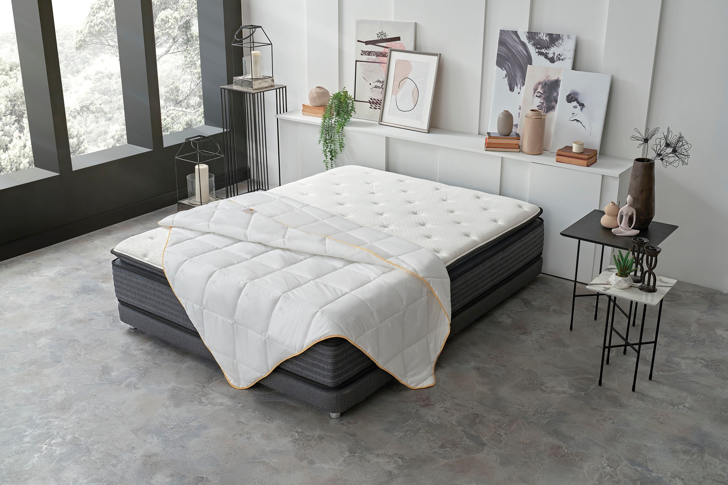 Yatas Bedding Kunstfaserbettdecke »Allergiker-Decke, Bettdecke 135x200, 200 günstig online kaufen