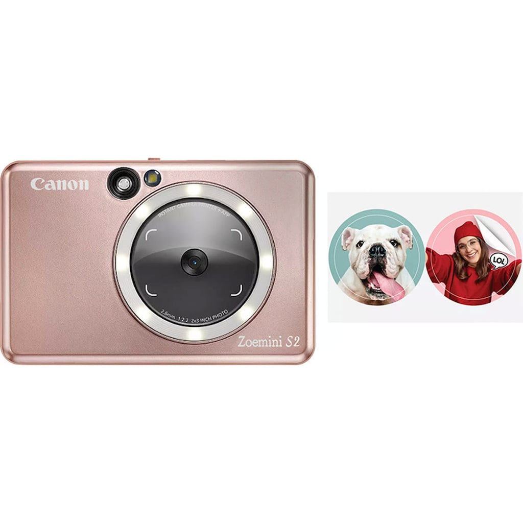 Canon Sofortbildkamera »Zoemini S2«, 8 MP, Bluetooth-NFC