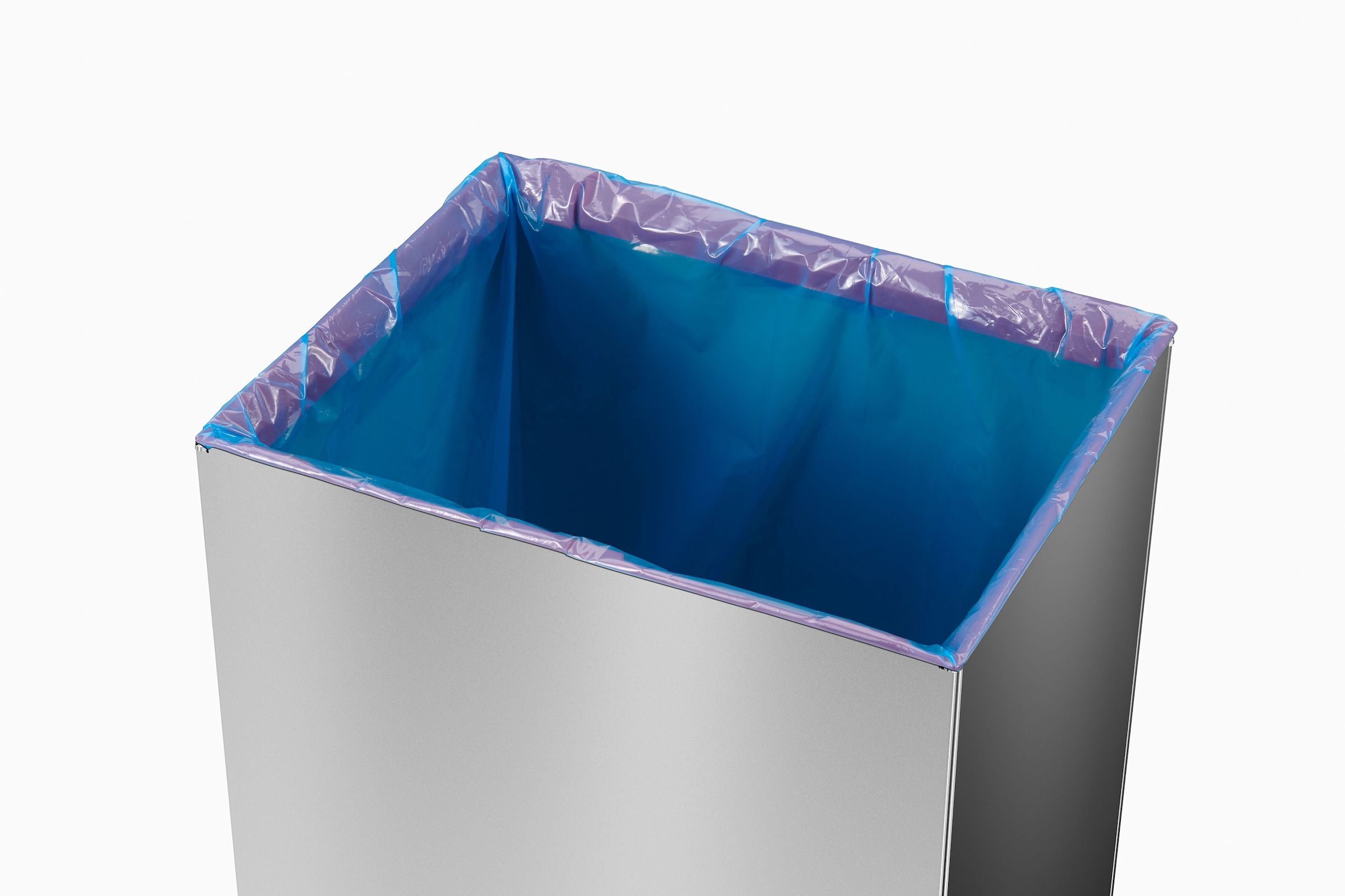 Hailo Mülleimer »Big-Box Swing XL«, 1 Behälter, 52 l, Stahlblech o. Edelstahl, mit selbstschließendem Schwingdeckel