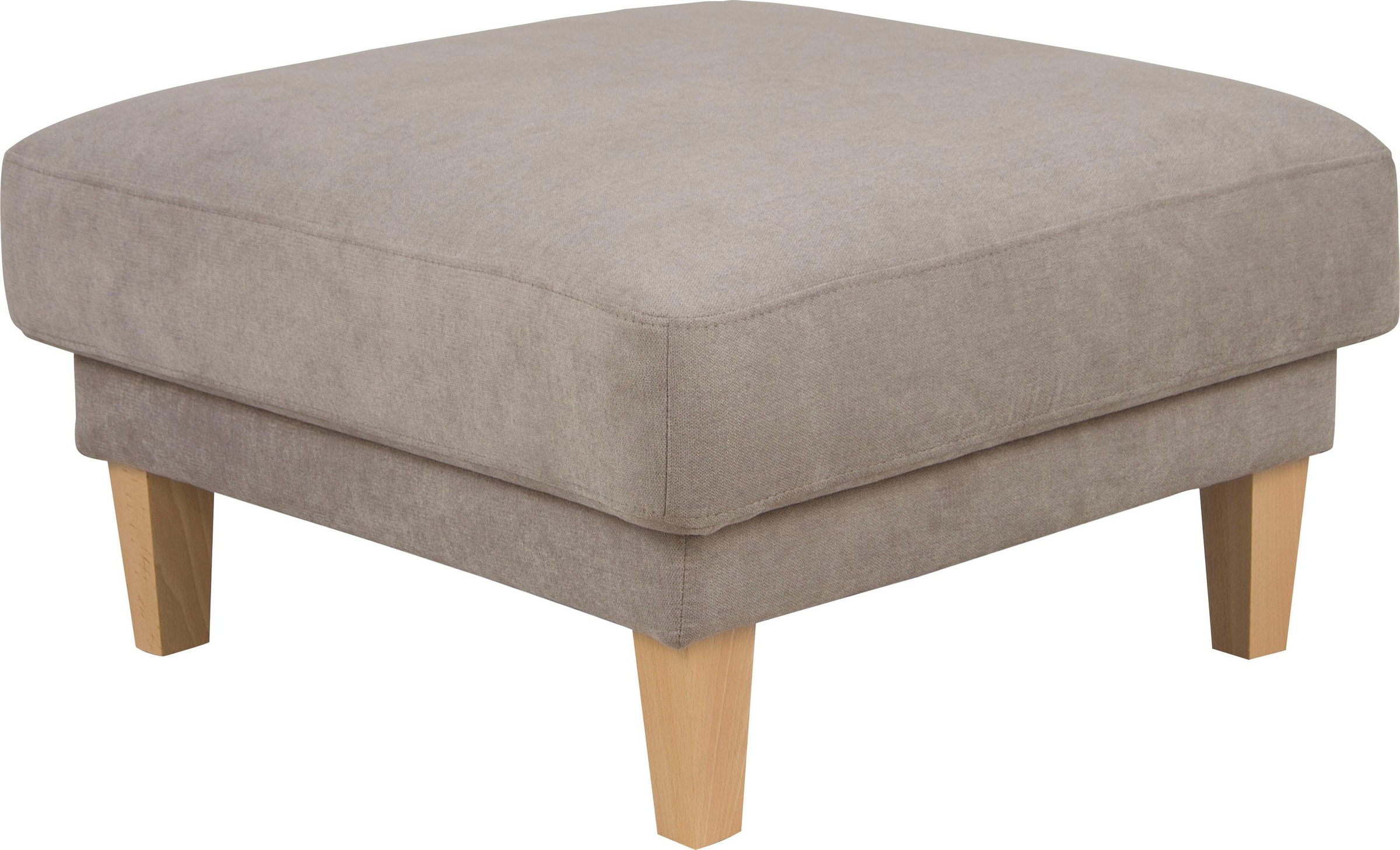 Home affaire Polsterhocker »TRIPLO passend zur Serie, Maße B/T/H: 82/72/46 cm«, mit Wellenunterfederung, in hochwertiger Verarbeitung