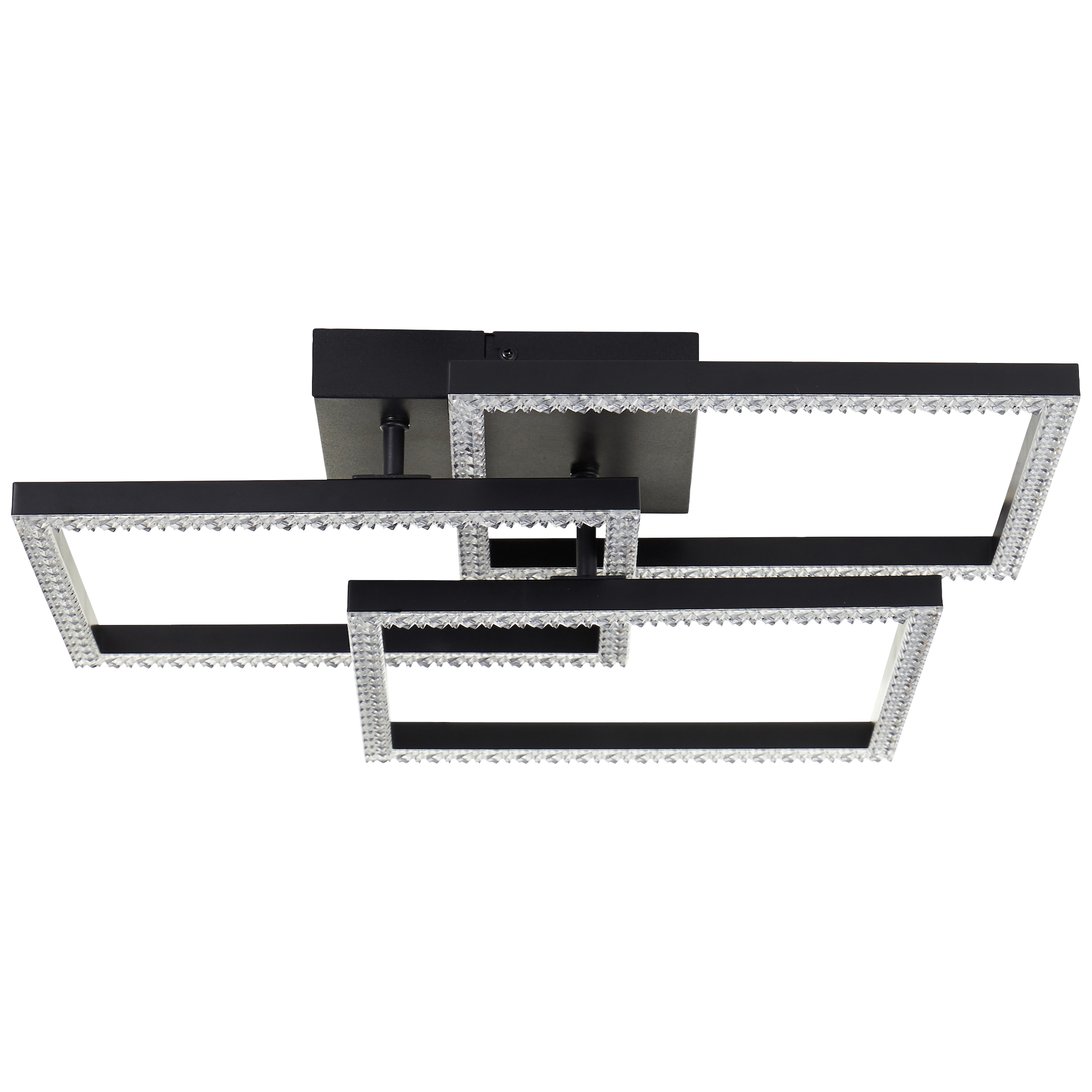 Brilliant LED Deckenleuchte »Ranni«, 47 x 47, 3900 lm, 4000 K, Kristallopti günstig online kaufen