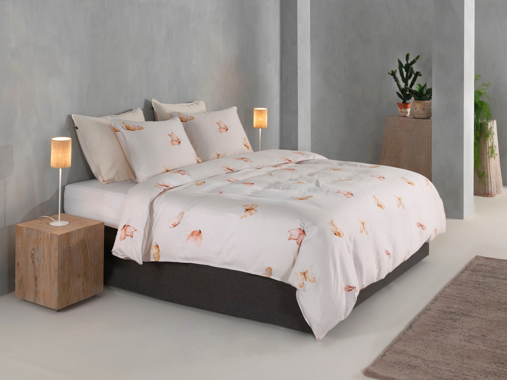 ZO HOME Bettwäsche »Maribosa«, hochwertiges Mako-Satin, Bettwäsche ab 135x200 cm.