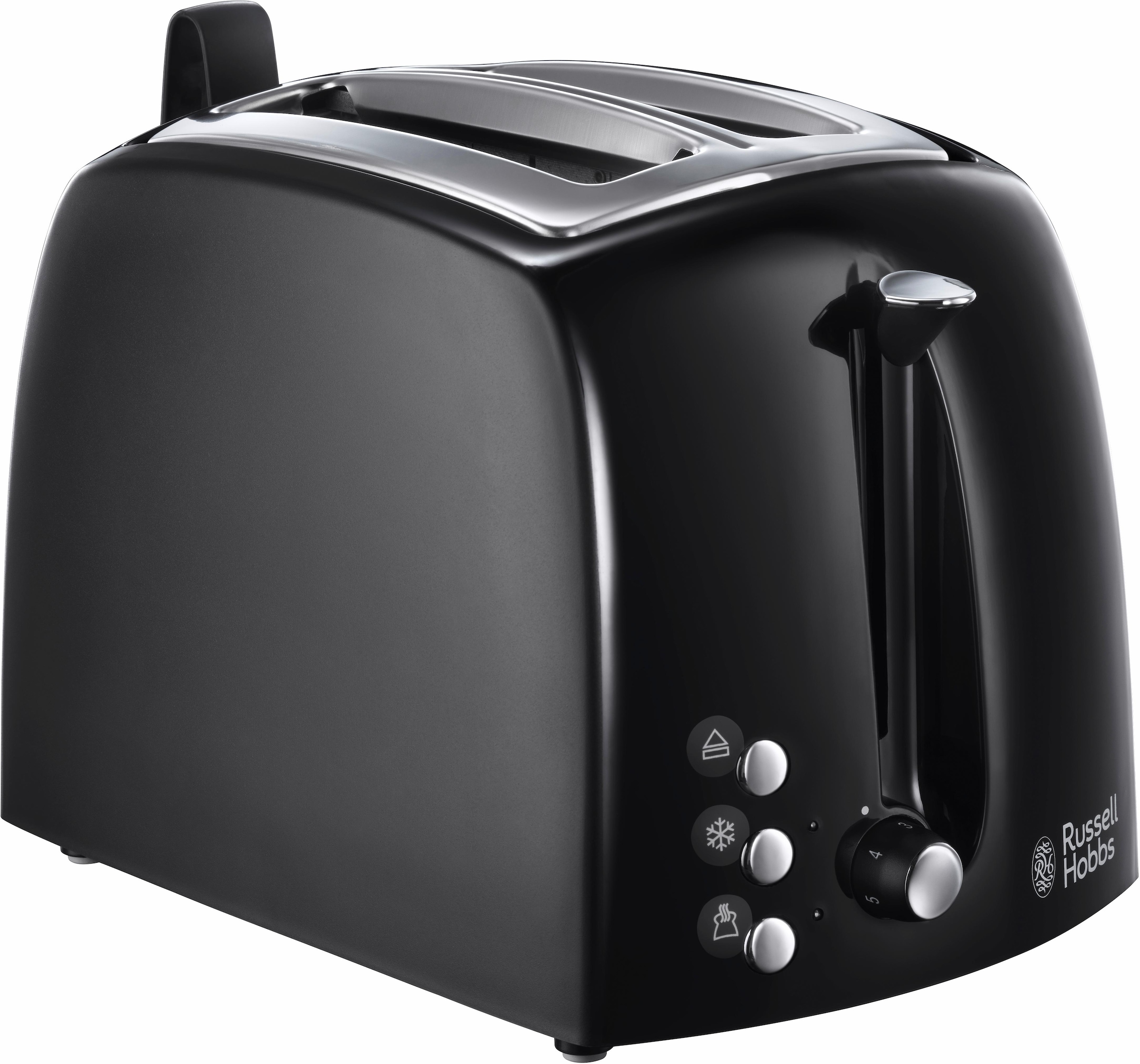 RUSSELL HOBBS Toaster »22601-56 Textures Plus«, 2 kurze Schlitze, für 2  Scheiben, 850 W auf Rechnung bestellen