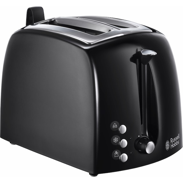 RUSSELL HOBBS Toaster »22601-56 Textures Plus«, 2 kurze Schlitze, für 2  Scheiben, 850 W auf Rechnung bestellen