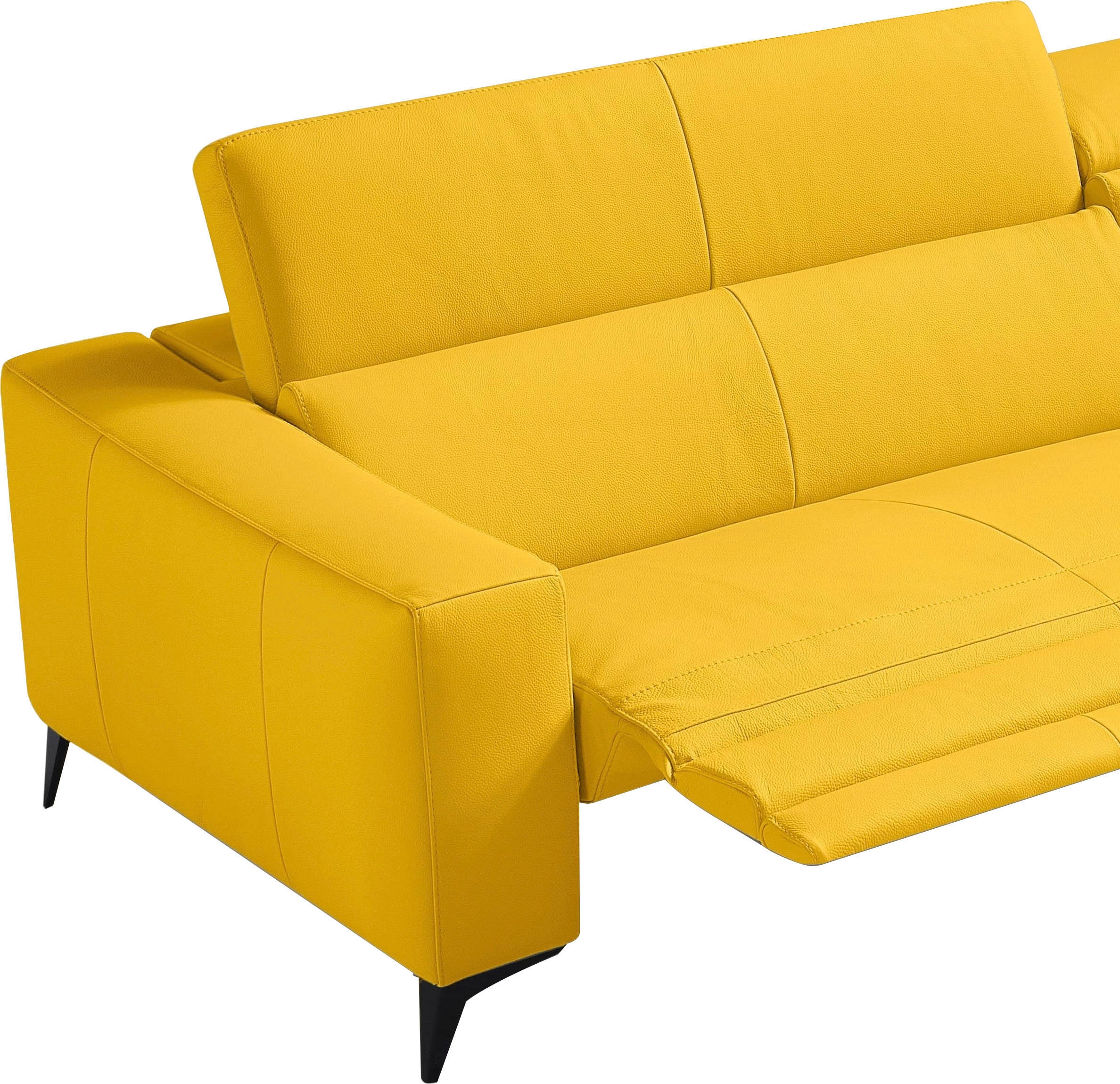 Egoitaliano Ecksofa »Edith, Designsofa mit hohem Sitzkomfort, L-Form«, inkl günstig online kaufen