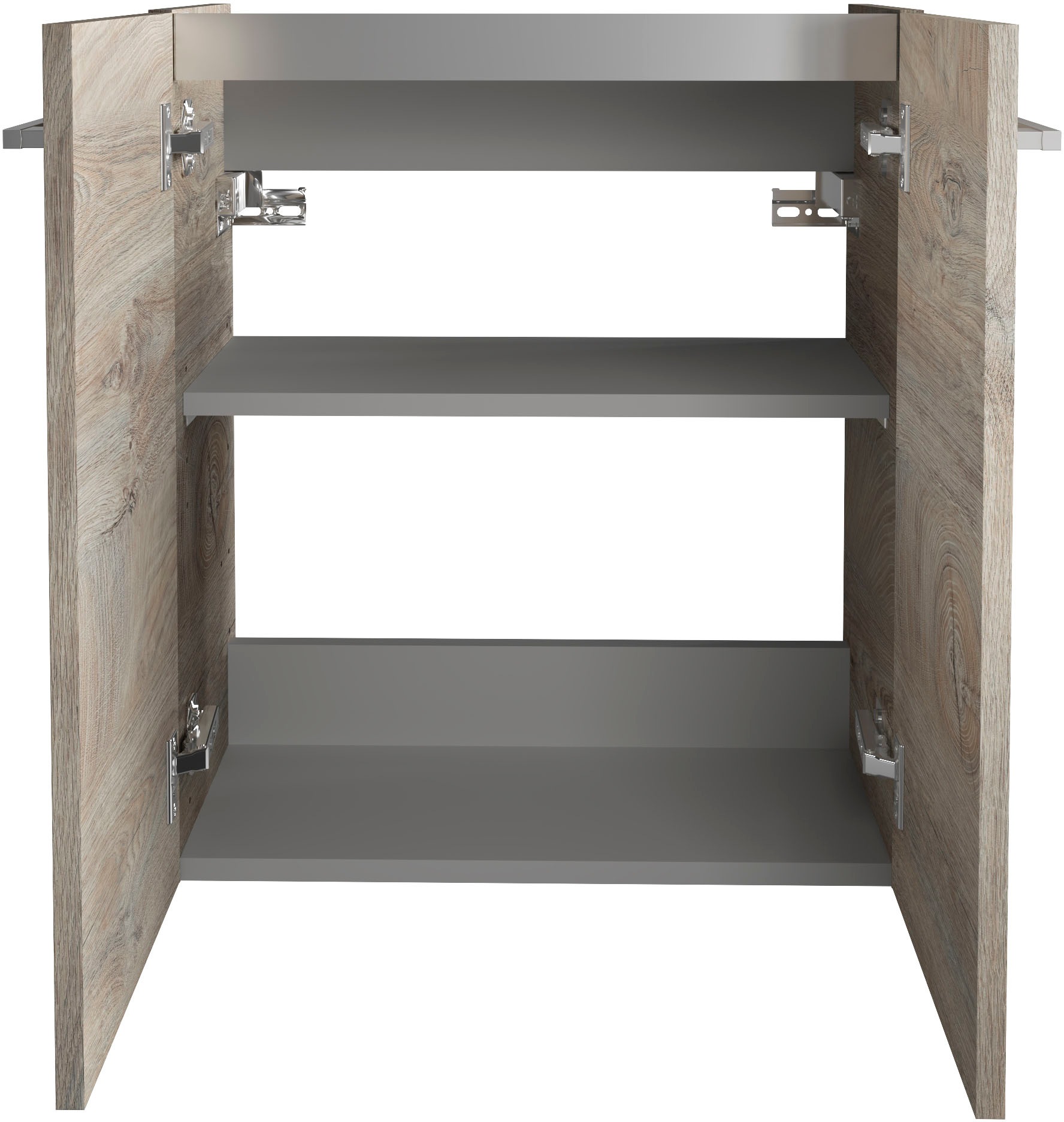 FACKELMANN Waschbeckenunterschrank »SBC« Badmöbel für Gäste-WC, Breite ca. 55 cm