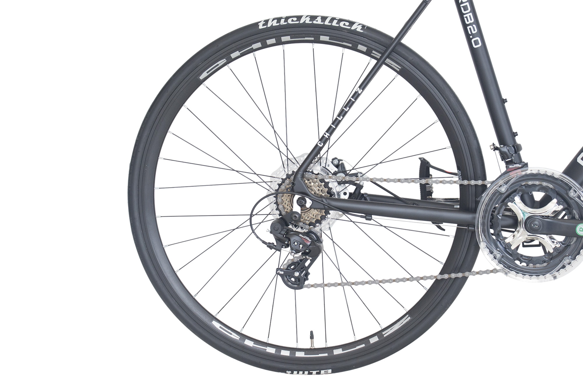 CHILLIZ Rennrad »RDB2.0« 14 Gang Shimano Tourney Schaltwerk Kettenschaltung