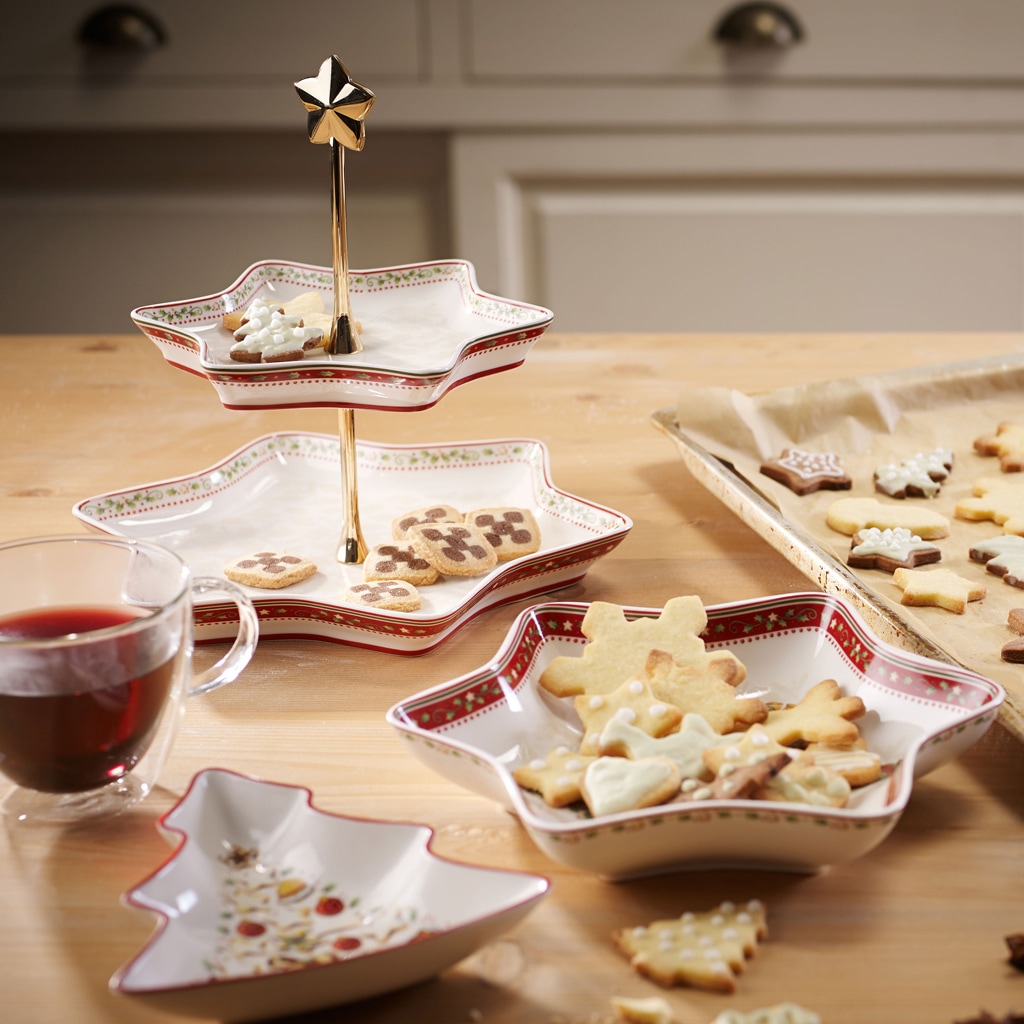 Villeroy & Boch Etagere »Etagere Winter Bakery Delight bunt«