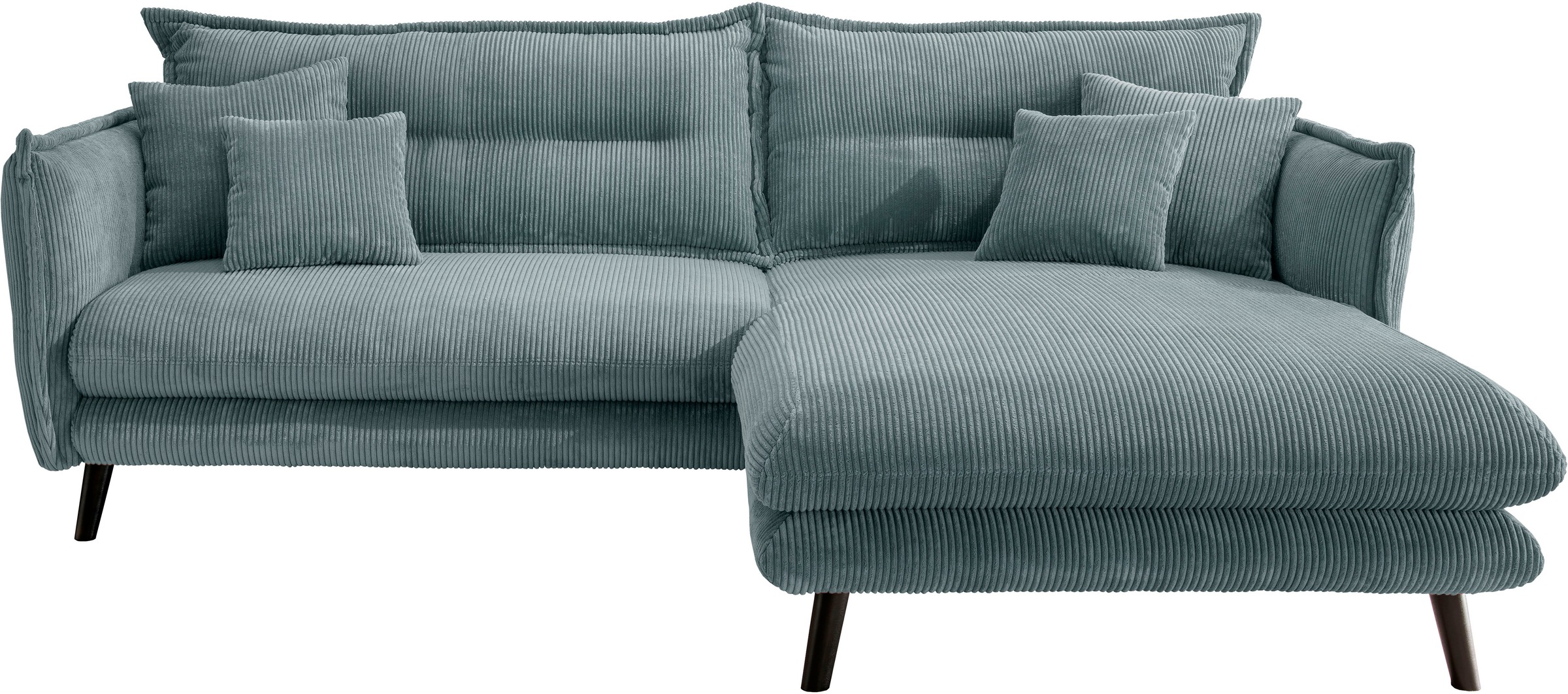 INOSIGN Ecksofa »Lazio modernes Design, bequem, schmale Armlehnen, OTTOs Ch günstig online kaufen